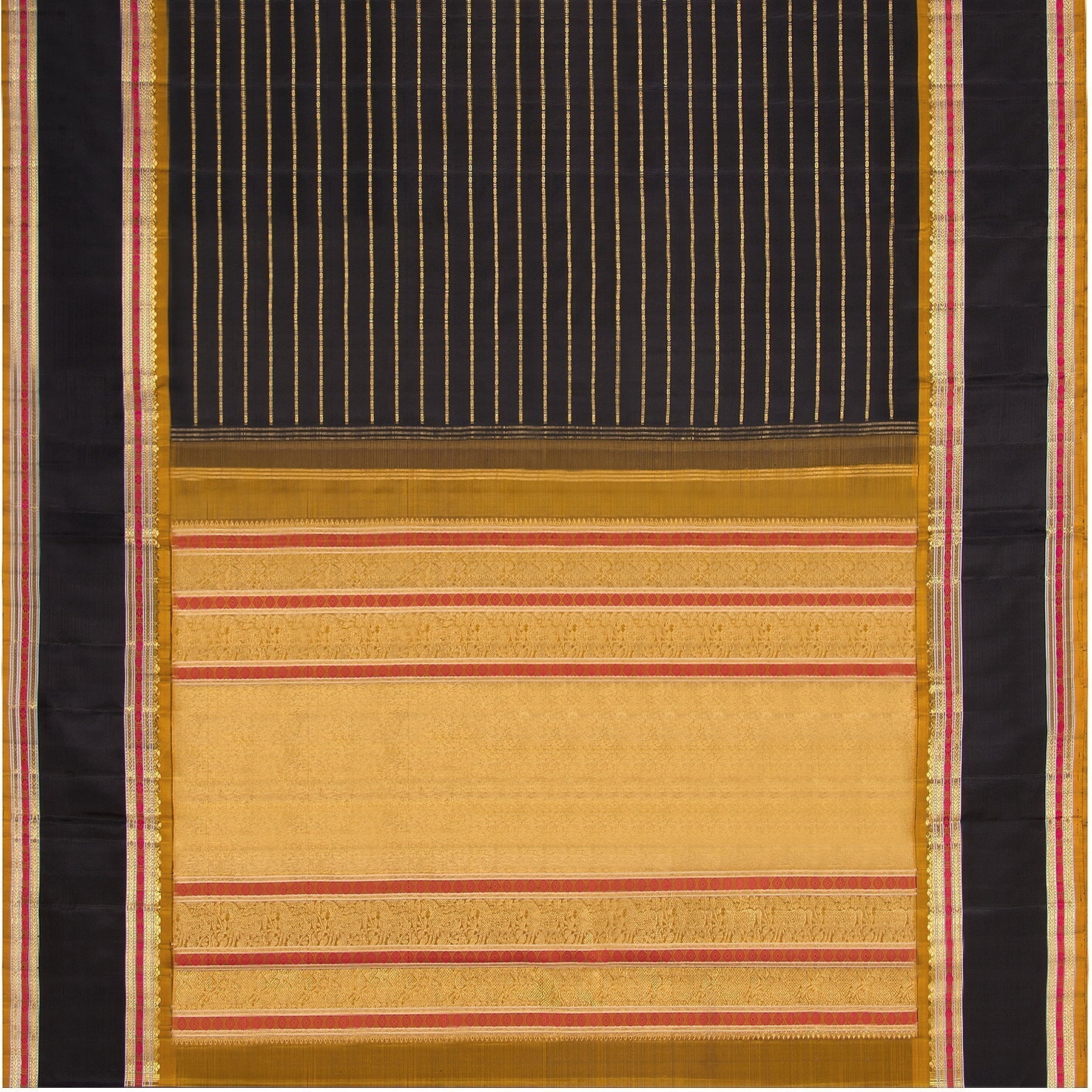 Kanakavalli Kanjivaram Silk Sari 21-040-HS001-01359 - Full View