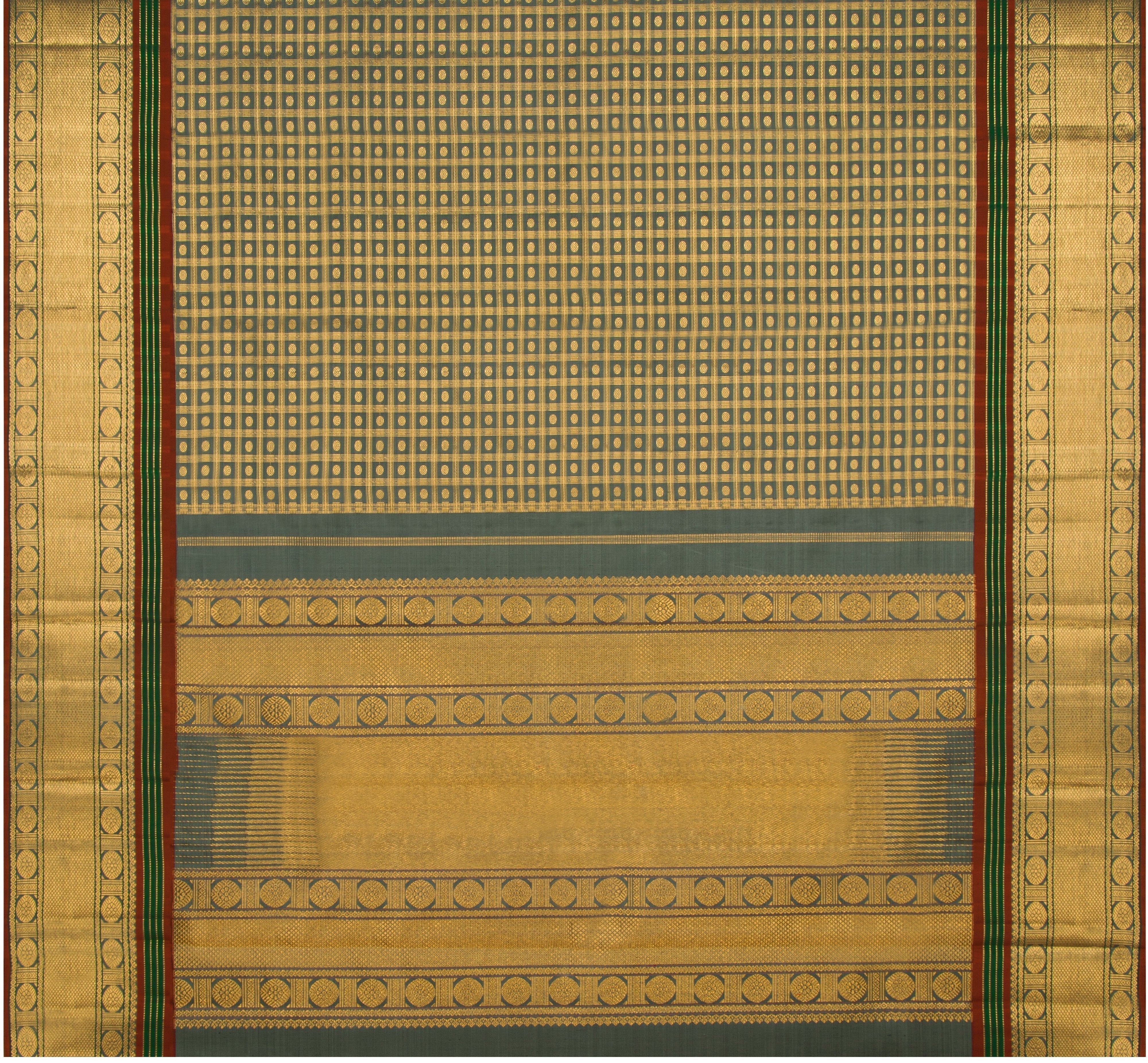 Kanakavalli Kanjivaram Silk Sari 21-040-HS001-01495 - Full View