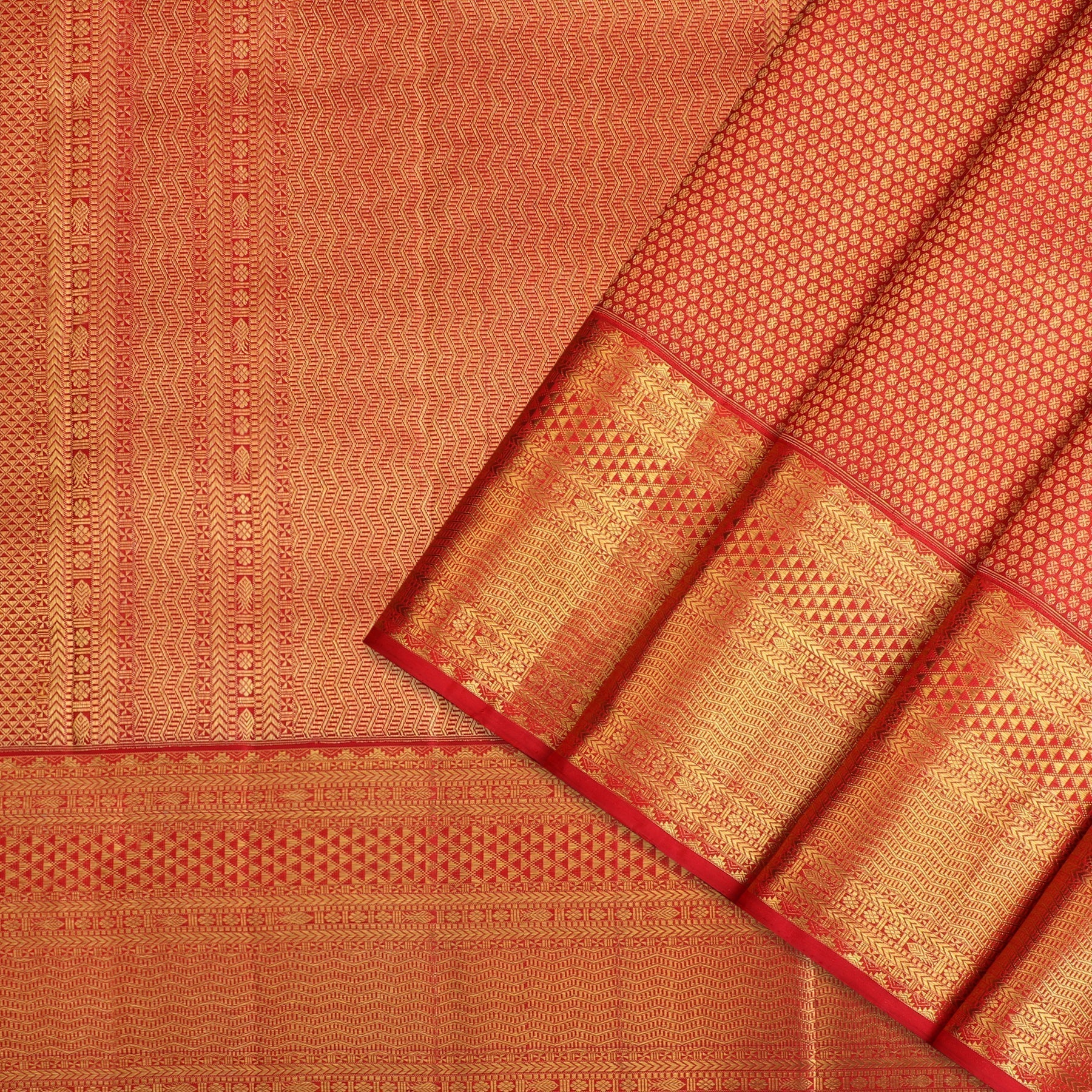 Kanakavalli Kanjivaram Silk Sari 21-100-HS001-00963 - Cover View