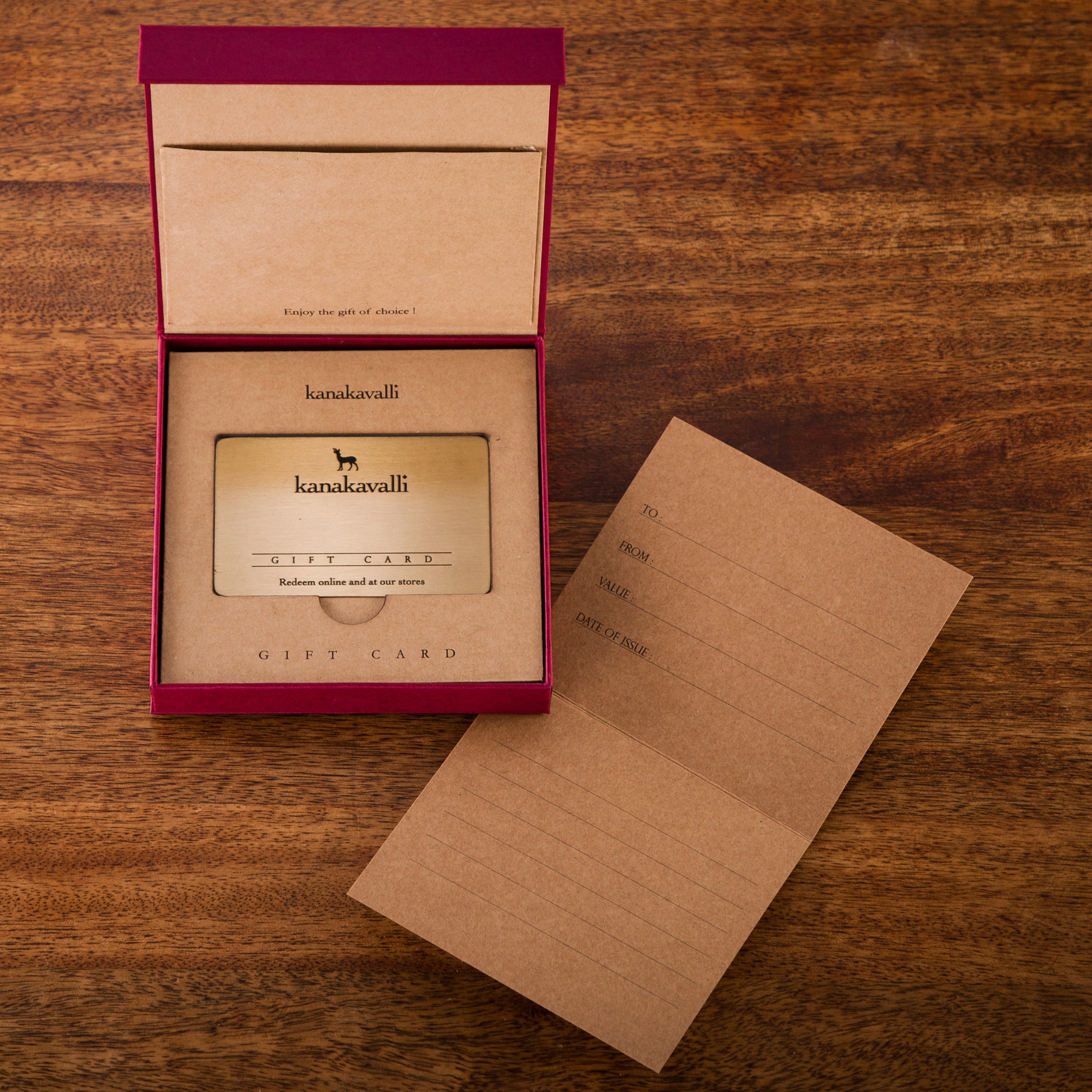 Kanakavalli Presentation Gift Card 21-KVL-GA003-00053