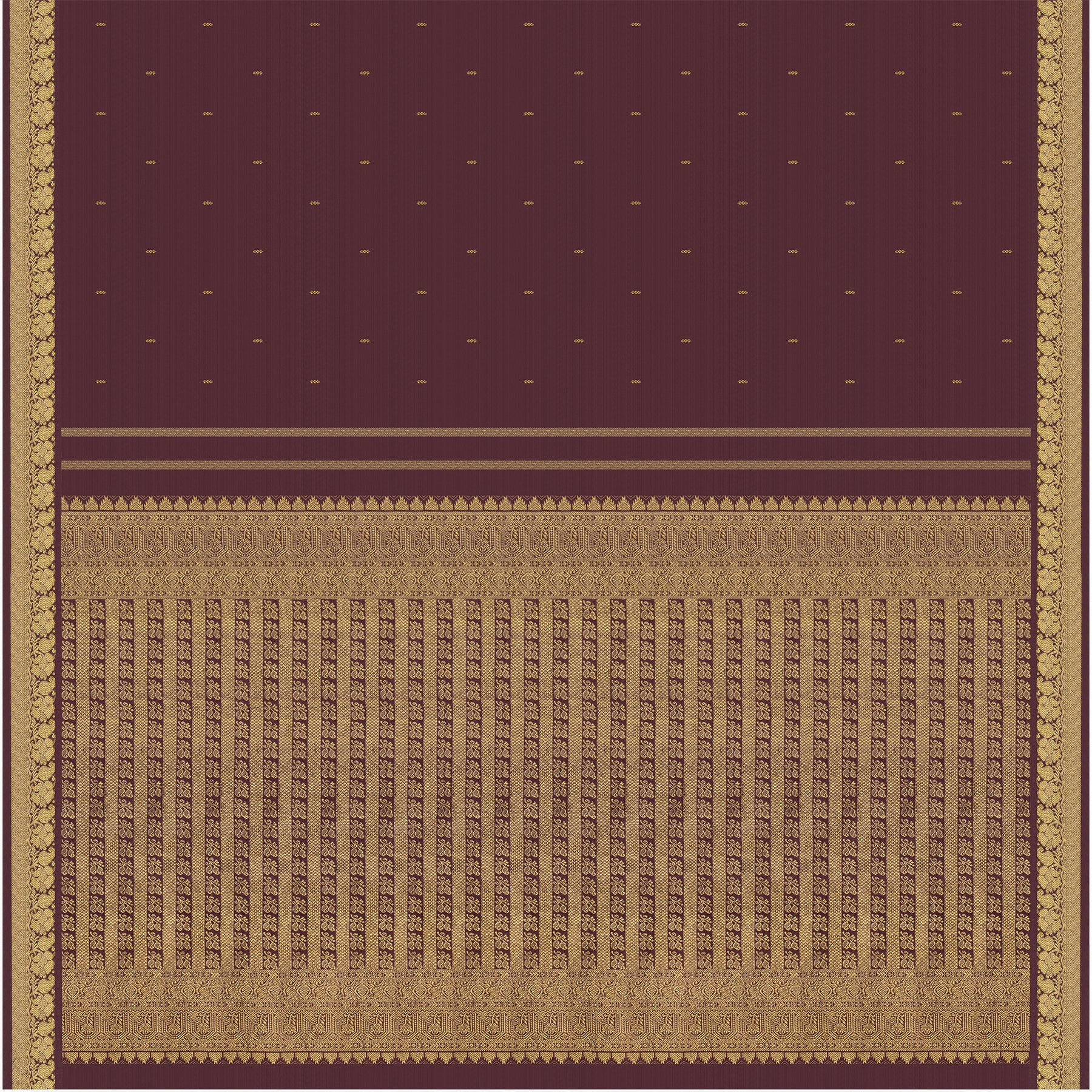 Kanakavalli Kanjivaram Silk Sari 19-050-HS001-00222 - Full View