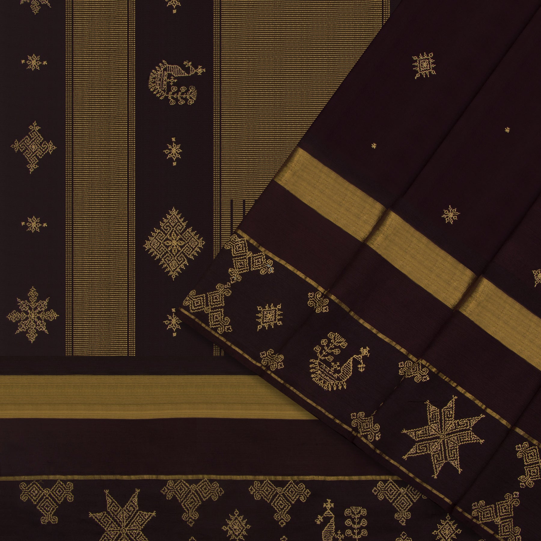Kanakavalli Kanjivaram Silk Sari 19-100-HS001-01033 - Cover View