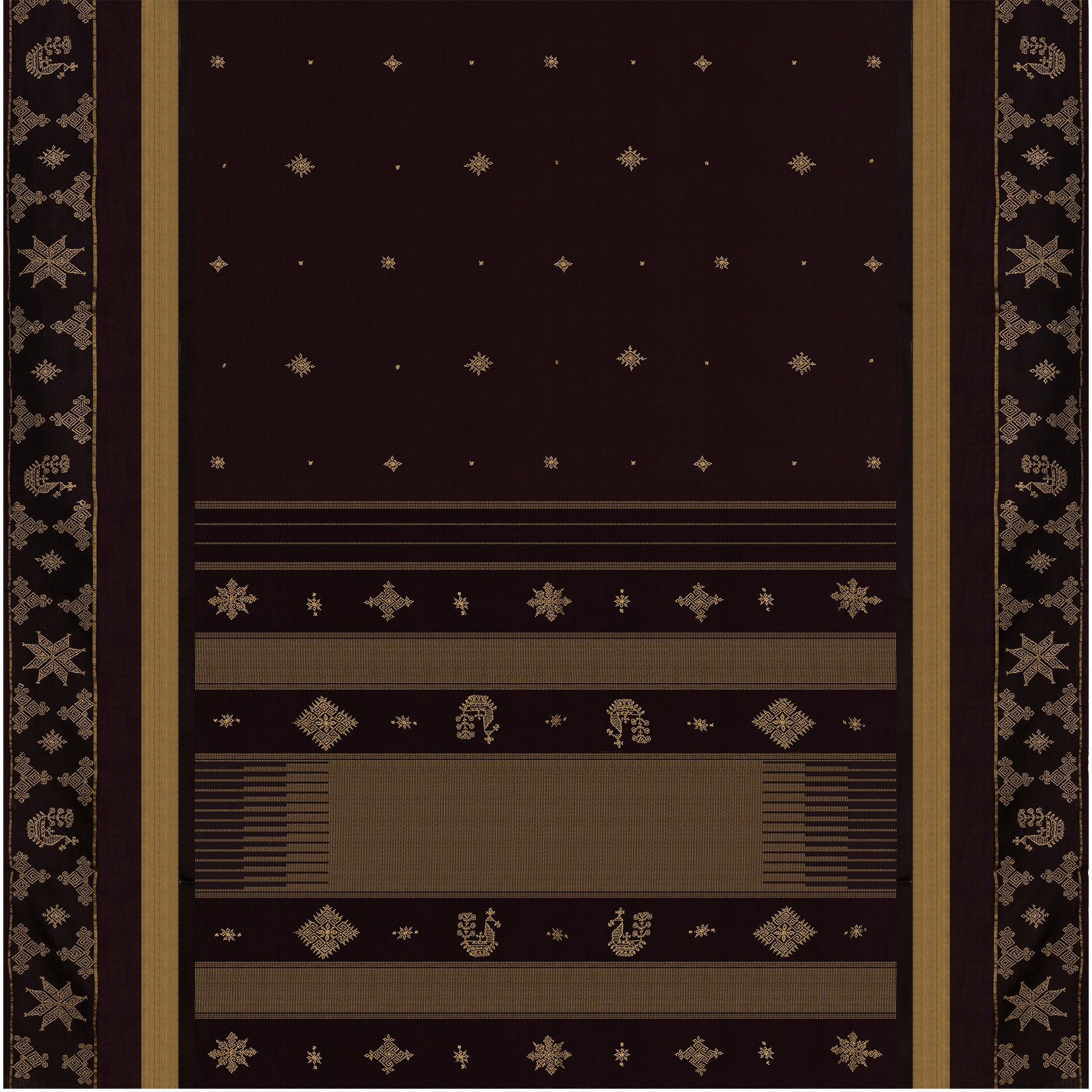 Kanakavalli Kanjivaram Silk Sari 19-100-HS001-01033 - Full View