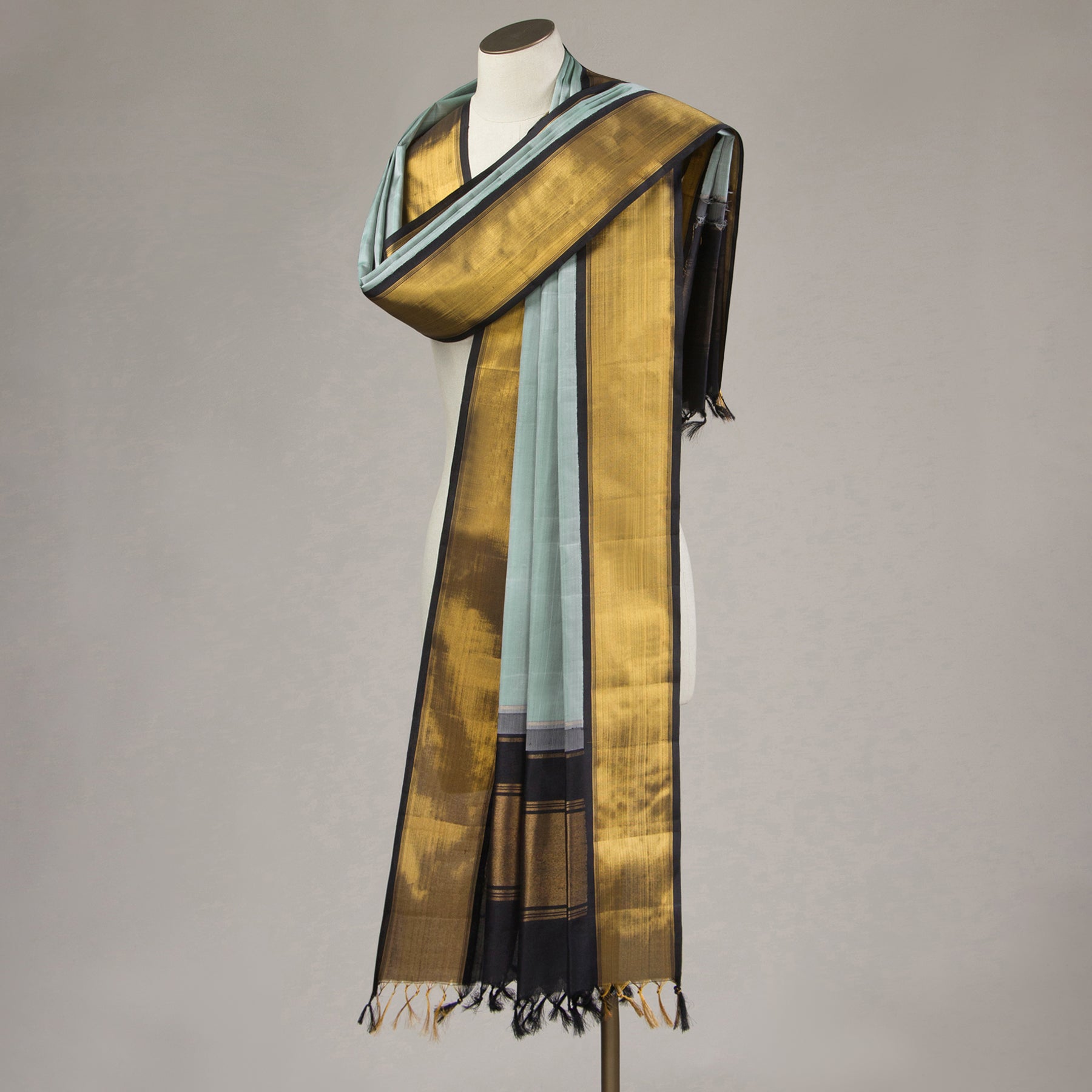 Kanakavalli Kanjivaram Silk Dupatta24-611-HD001-08604 - Drape View