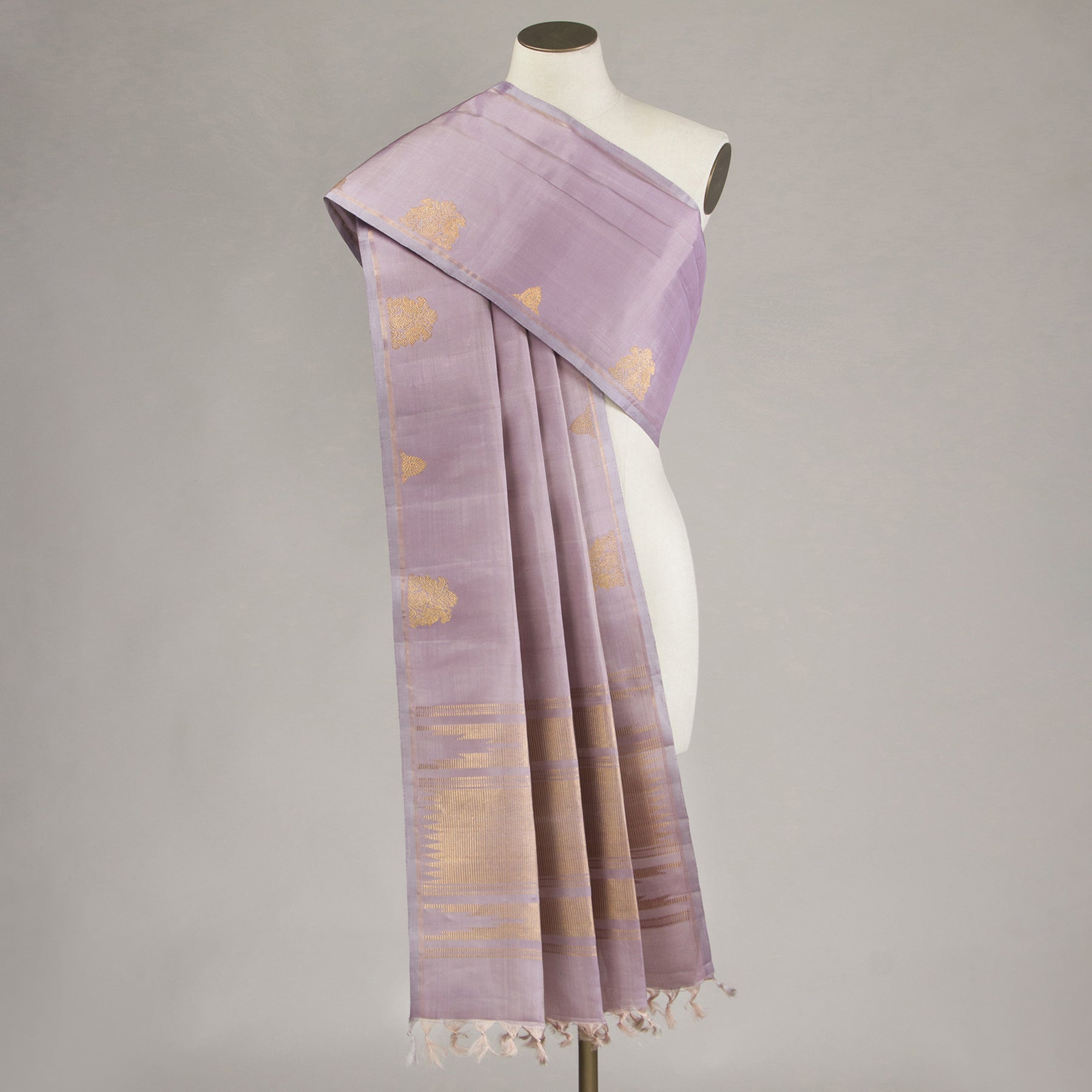 Kanakavalli Kanjivaram Silk Dupatta 24-599-HD001-06662 - Drape View