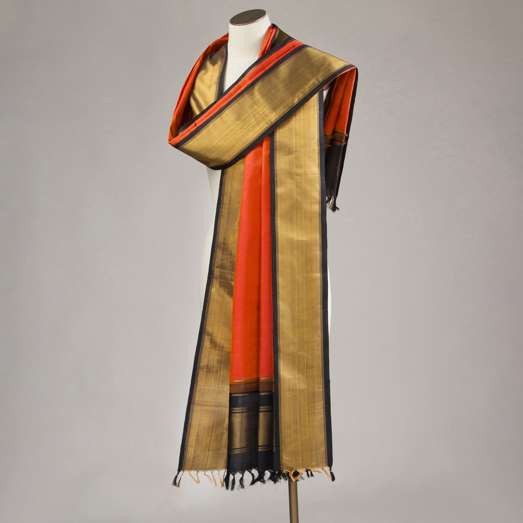 Kanakavalli Kanjivaram Silk Dupatta24-611-HD001-07046 - Drape View