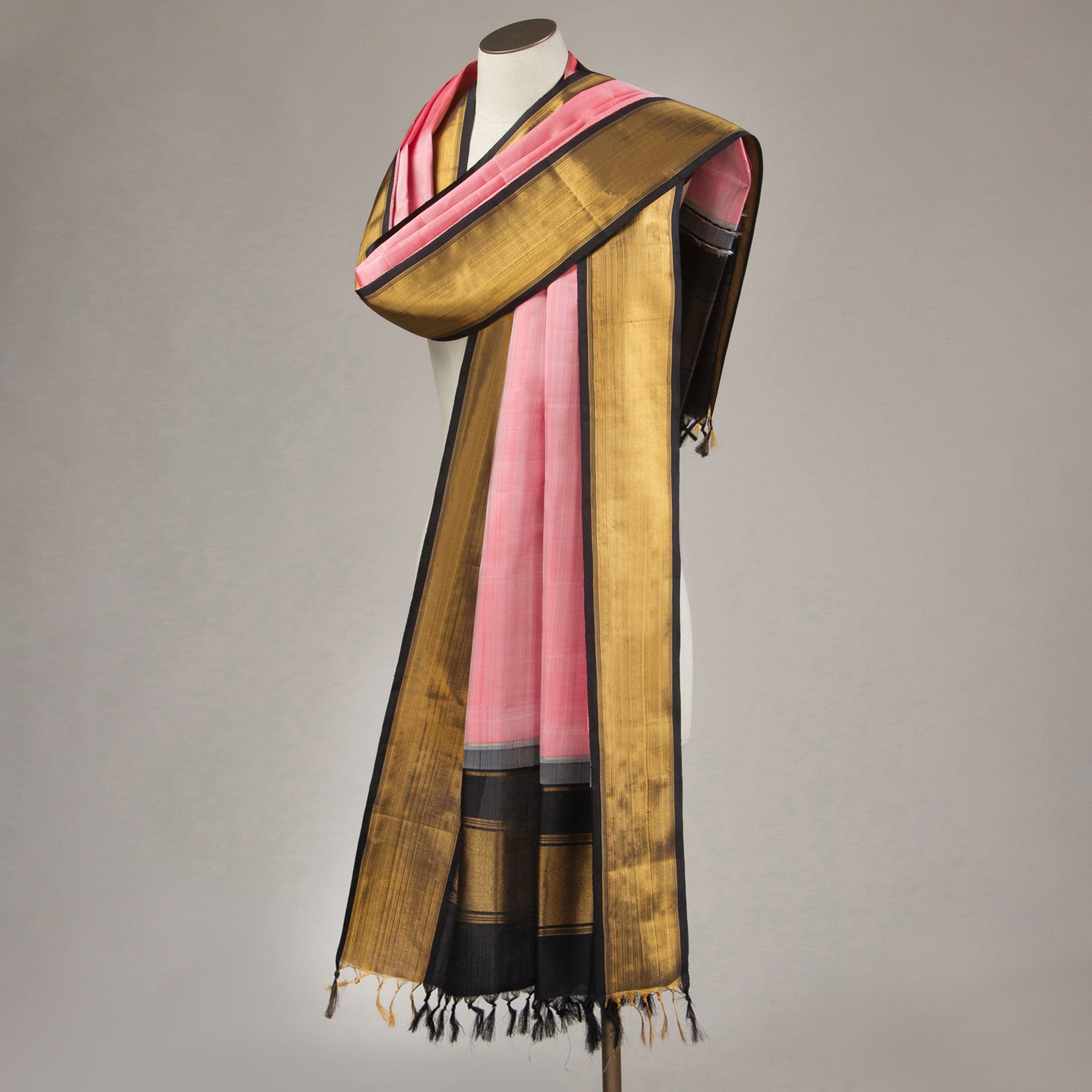 Kanakavalli Kanjivaram Silk Dupatta 24-611-HD001-08602 - Drape View