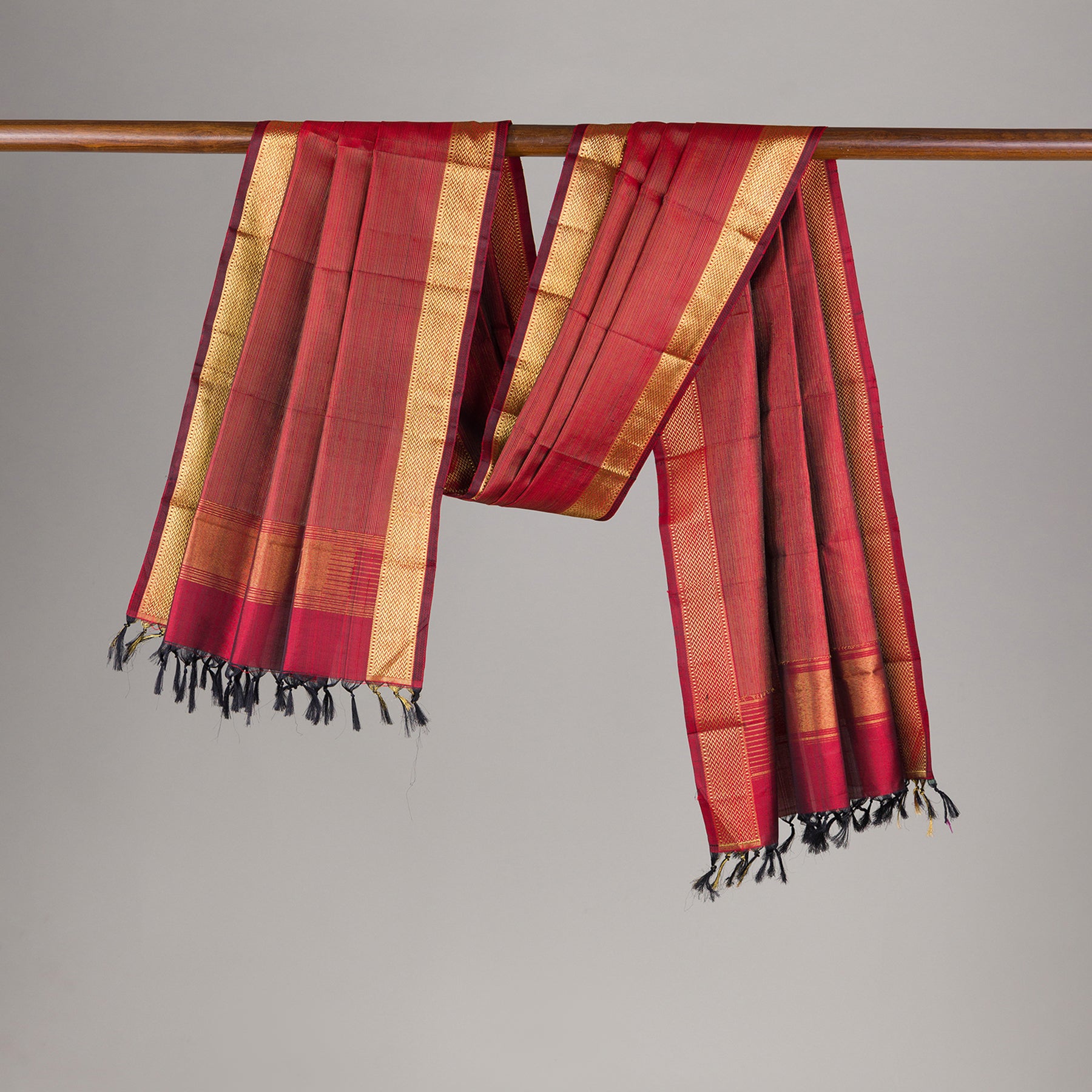Kanakavalli Kanjivaram Silk Dupatta 23-611-HD001-12956 - Cover View
