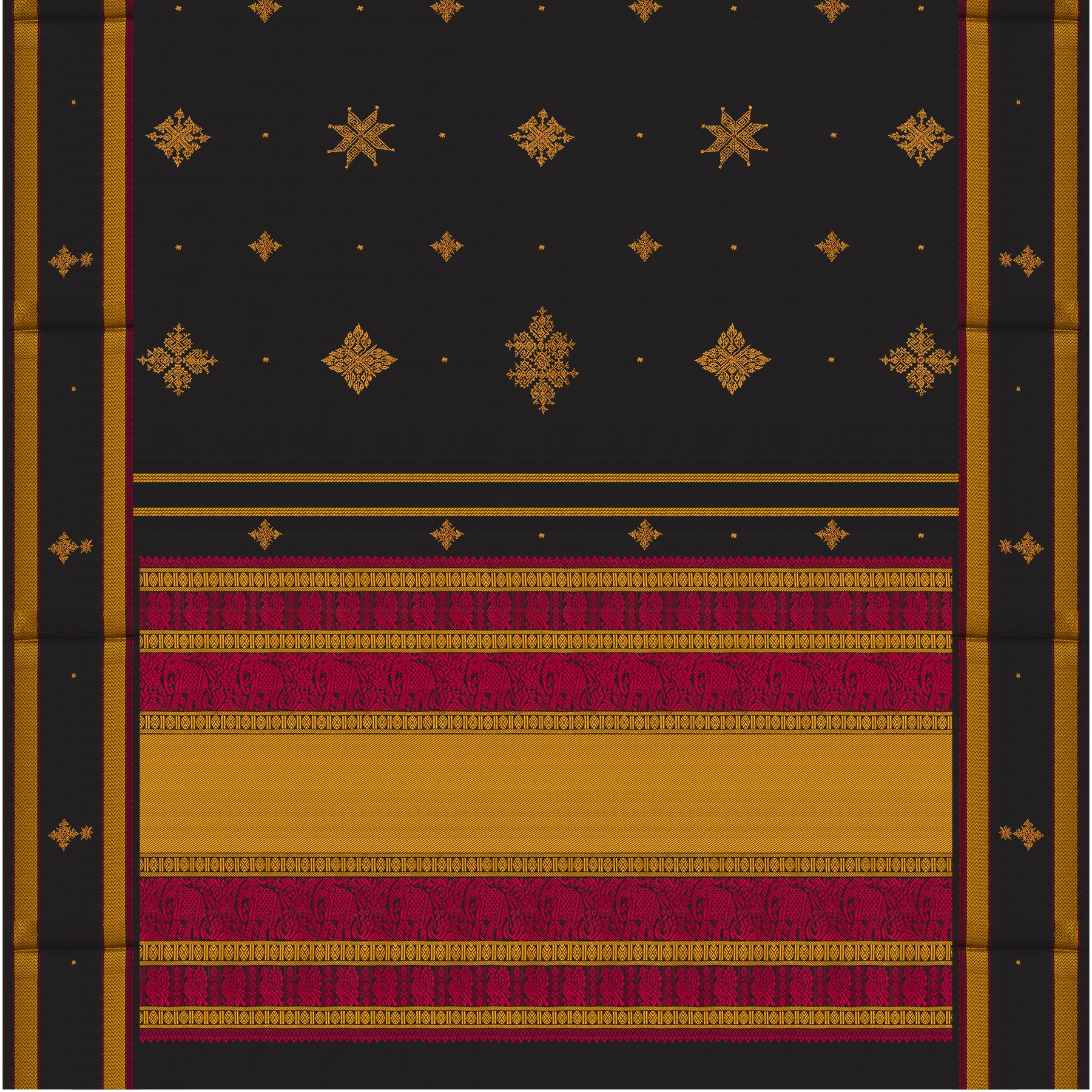 Kanakavalli Kanjivaram Silk Sari 20-040-HS001-00081 - Full View