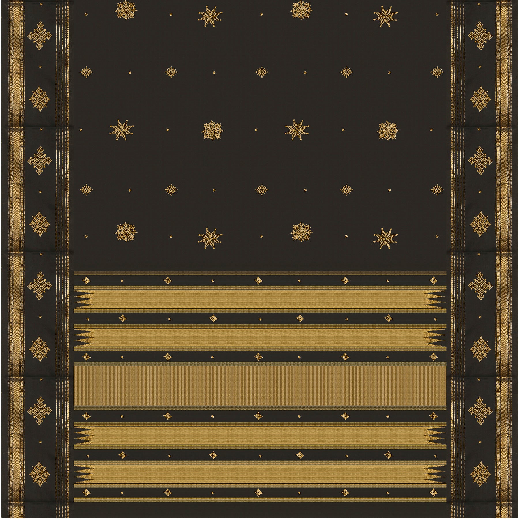 Kanakavalli Kanjivaram Silk Sari 20-040-HS001-00088 - Full View