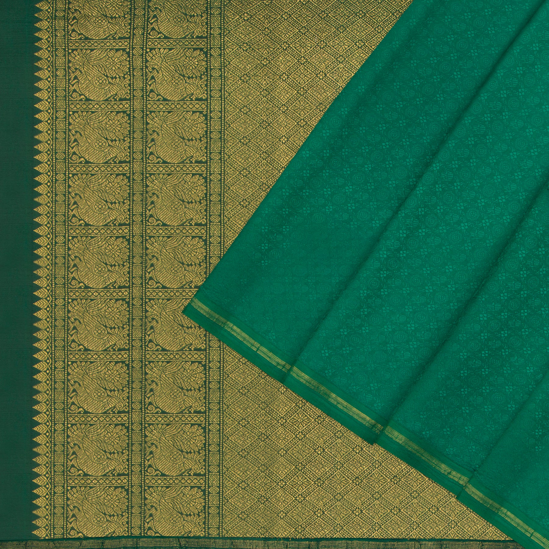 Kanakavalli Kanjivaram Silk Sari 20-601-HS001-01304 - Cover View