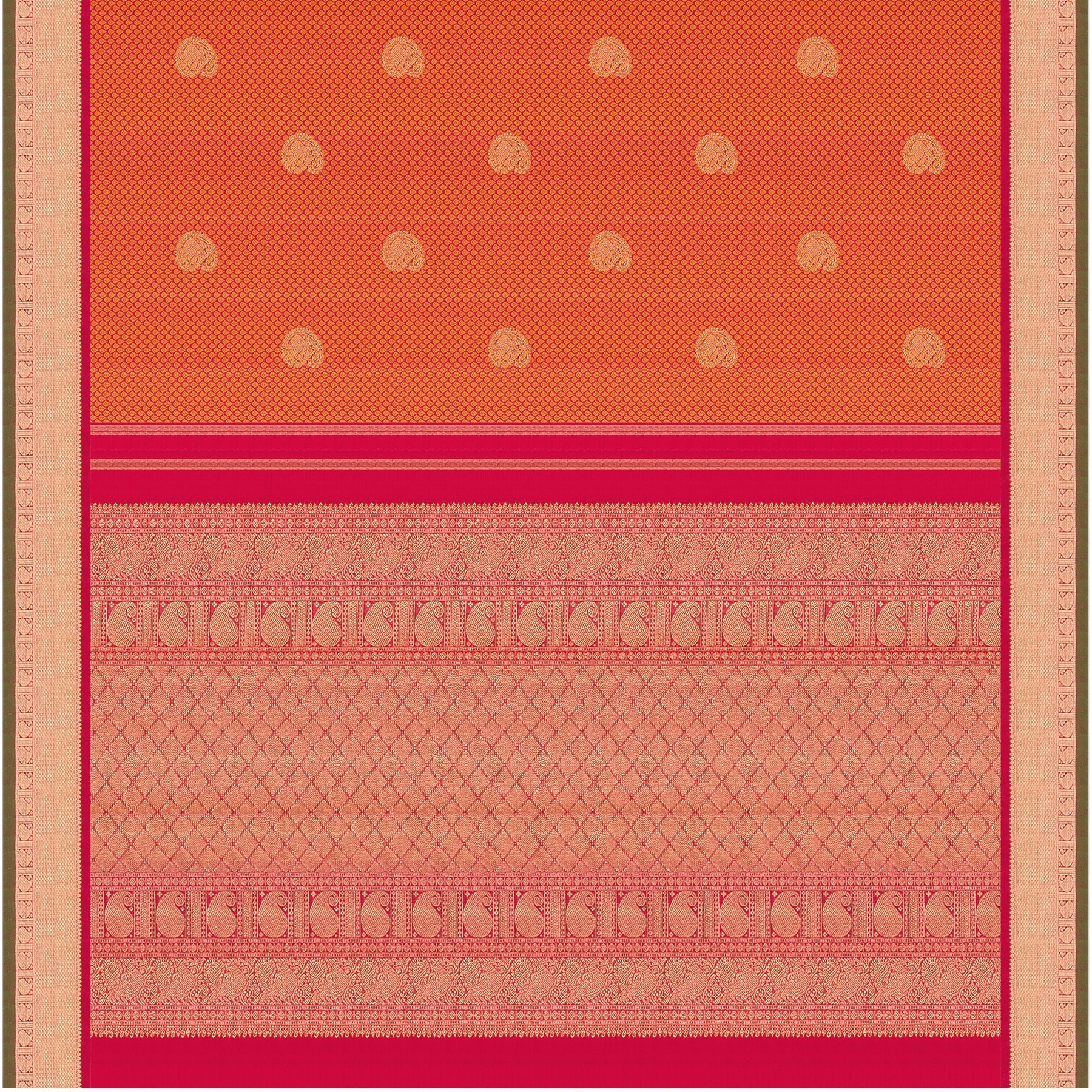 Kanakavalli Kanjivaram Silk Sari 21-030-HS001-05905 - Full View