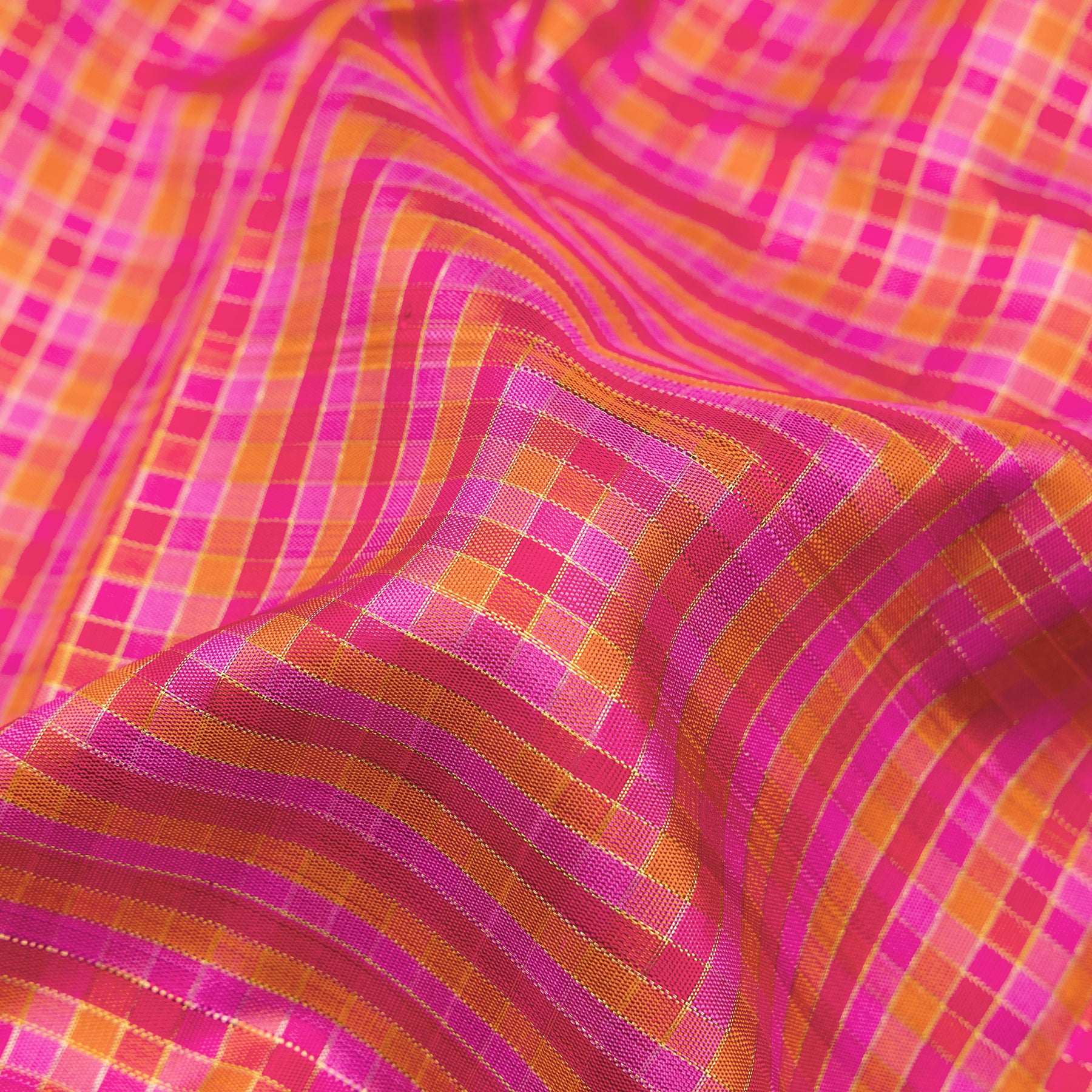 Kanakavalli Kattam - Vari Silk Blouse Length 21-040-HB001-03869 - Fabric View