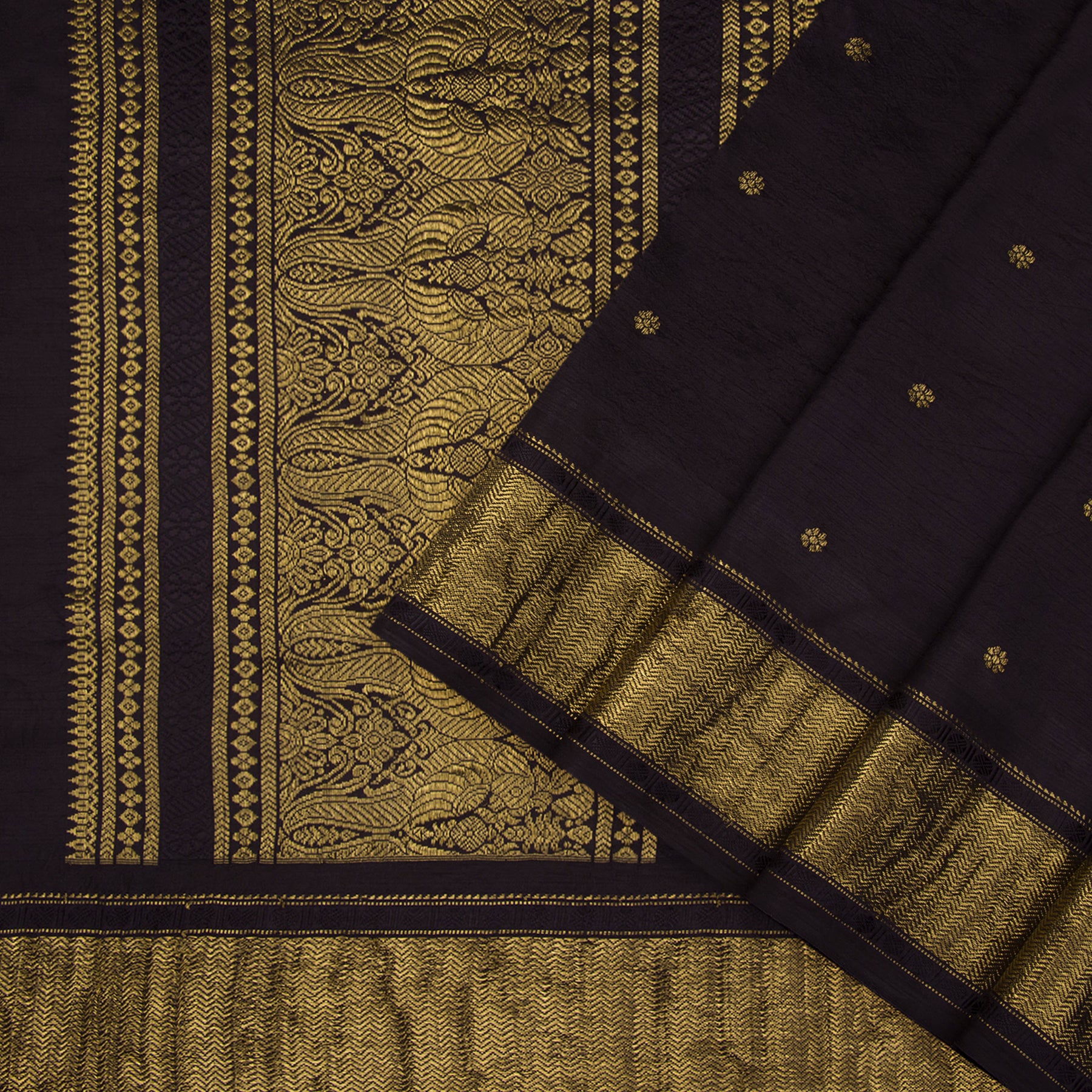 Kanakavalli Kanjivaram Silk Sari 21-040-HS001-01969 - Cover View
