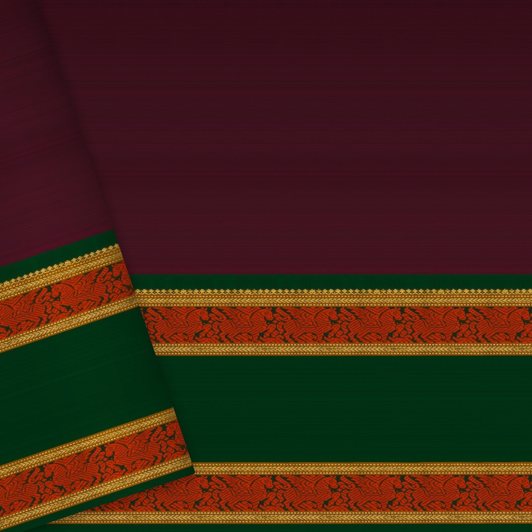 Kanakavalli Kanjivaram Silk Sari 21-040-HS001-06702 - Blouse View