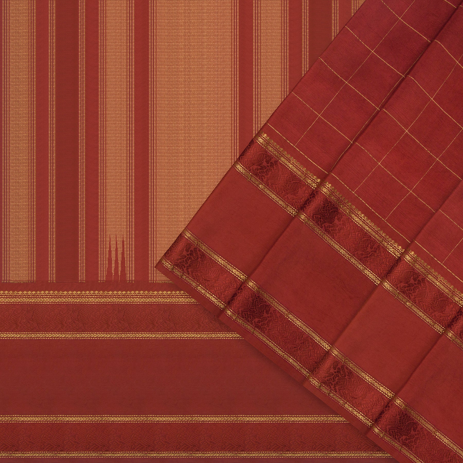 Kanakavalli Kanjivaram Silk Sari 21-040-HS001-07396 - Cover View