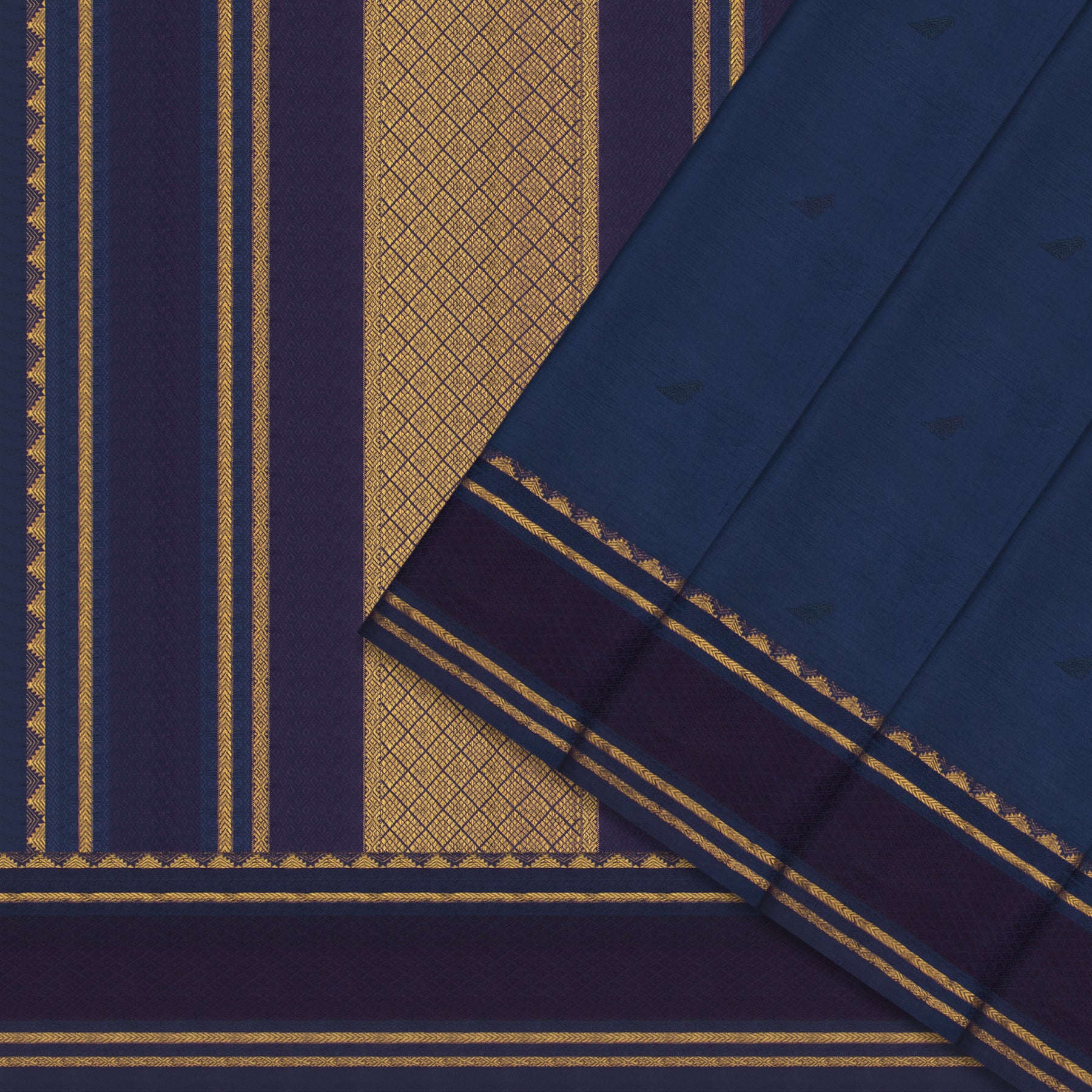 Kanakavalli Kanjivaram Silk Sari 21-100-HS001-02034 - Cover View