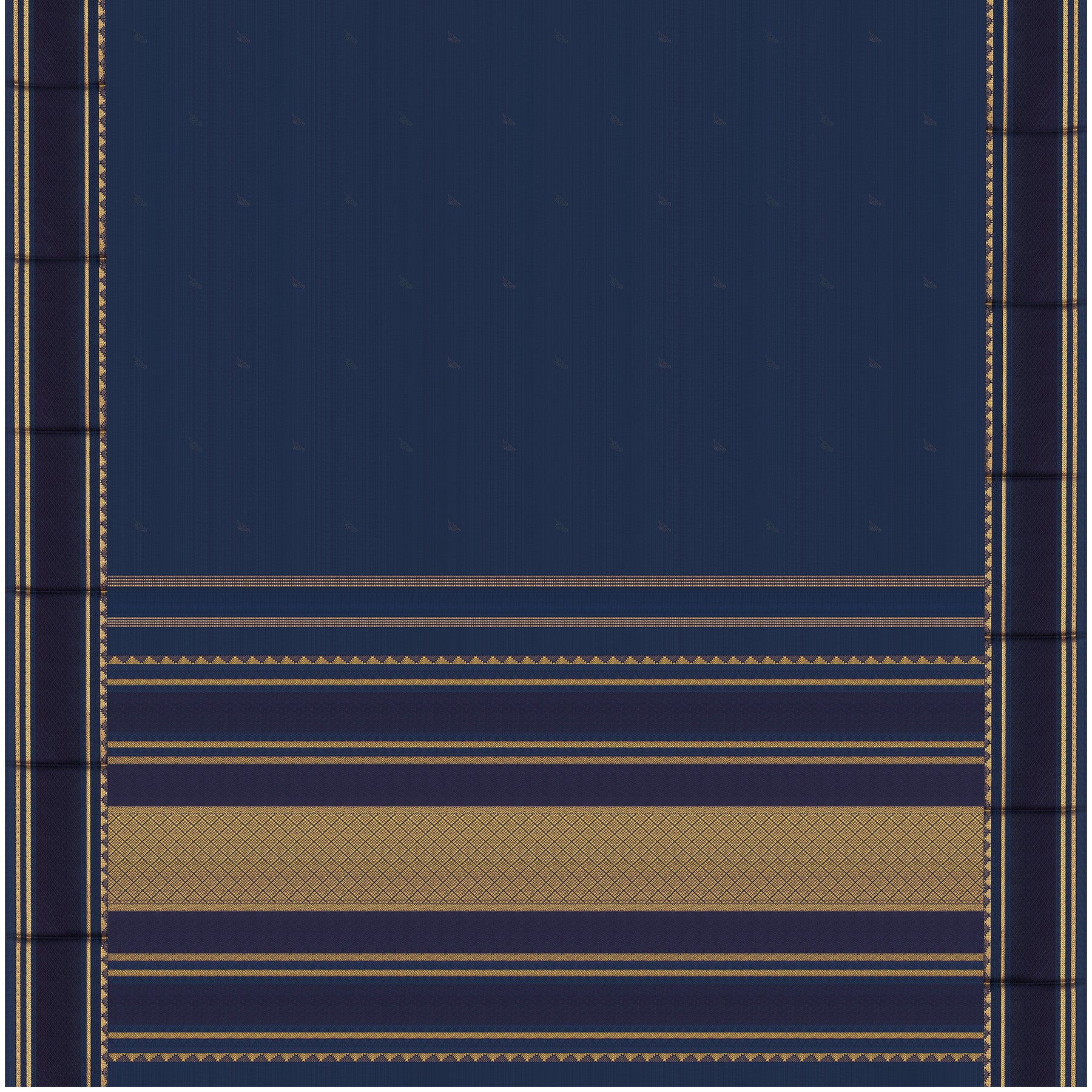 Kanakavalli Kanjivaram Silk Sari 21-100-HS001-02034 - Full View