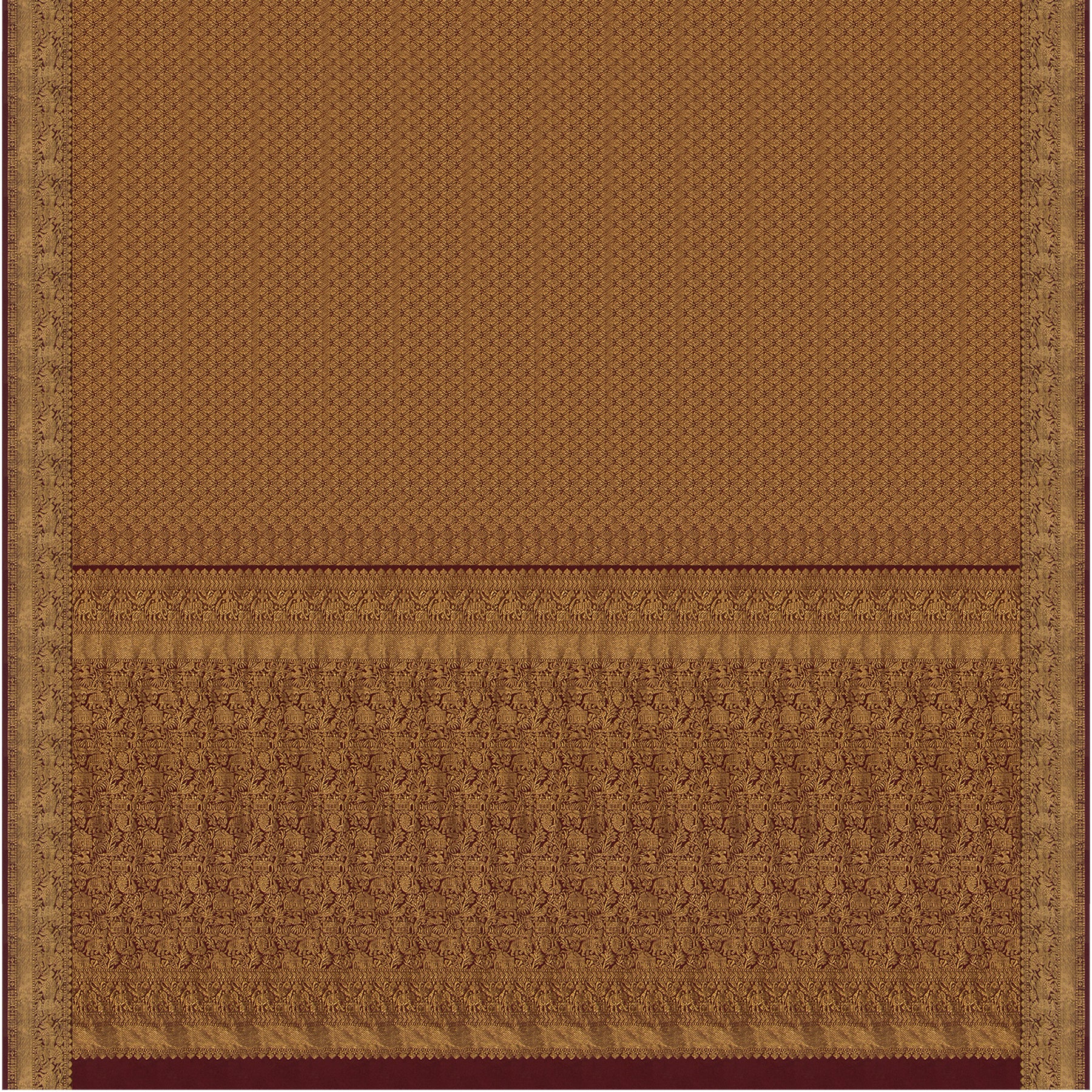 Kanakavalli Kanjivaram Silk Sari 21-100-HS001-02172 - Full View