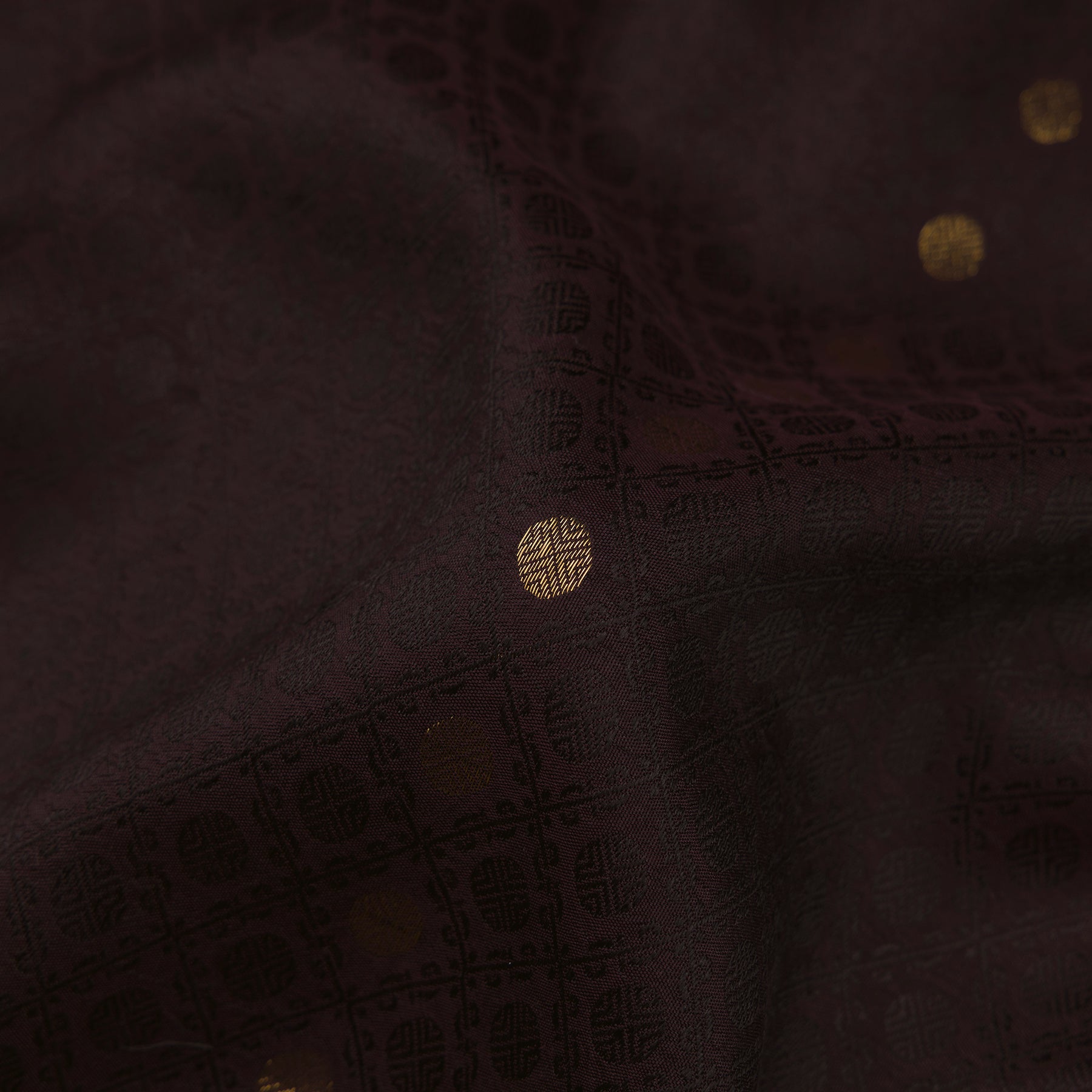 Kanakavalli Kanjivaram Silk Sari 21-100-HS001-06972 - Fabric View