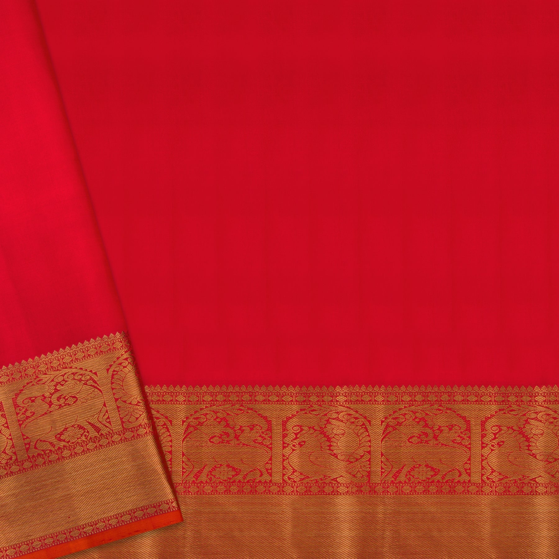 Kanakavalli Kanjivaram Silk Sari 21-110-HS001-01625 - Blouse View