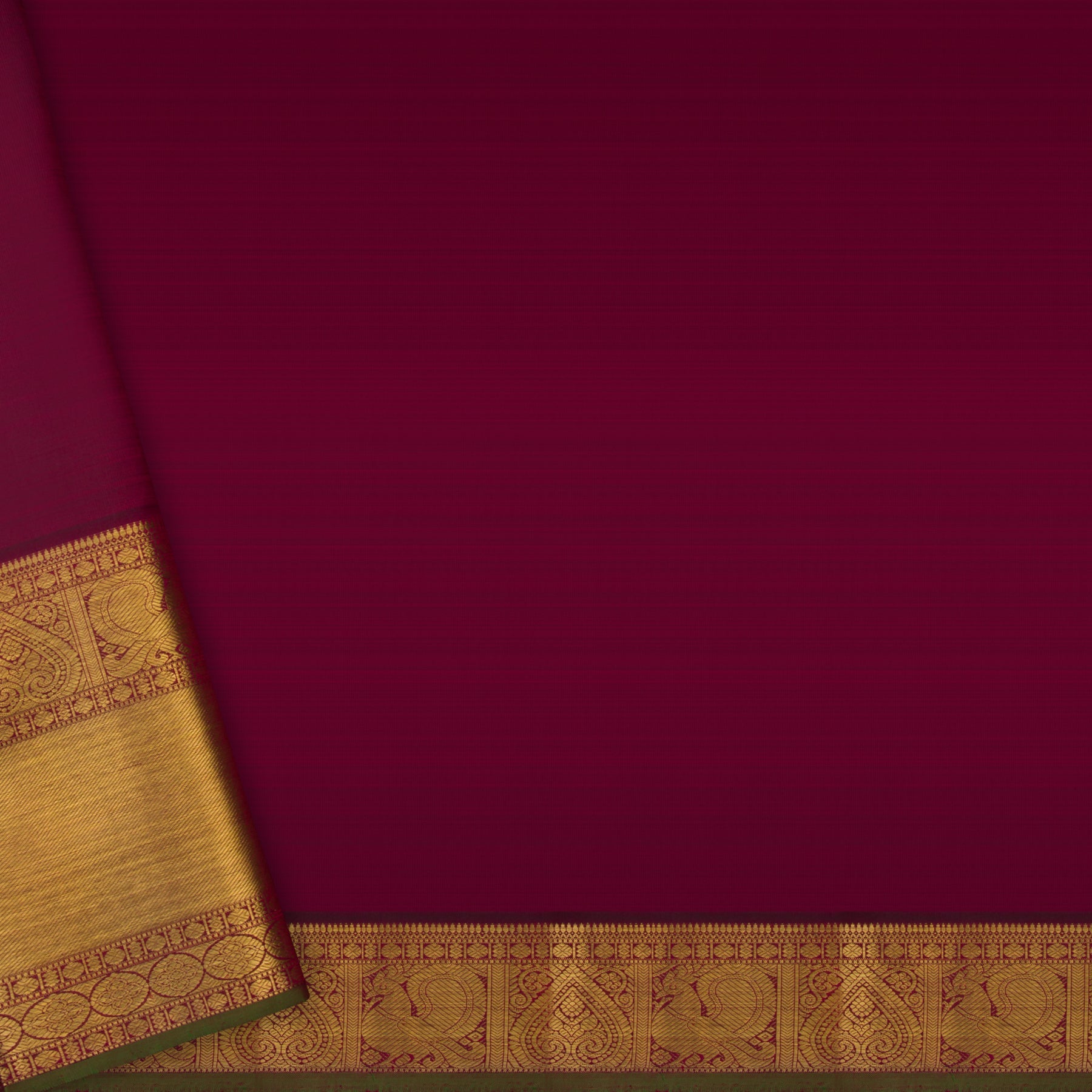 Kanakavalli Kanjivaram Silk Sari 21-110-HS001-03082 - Blouse View