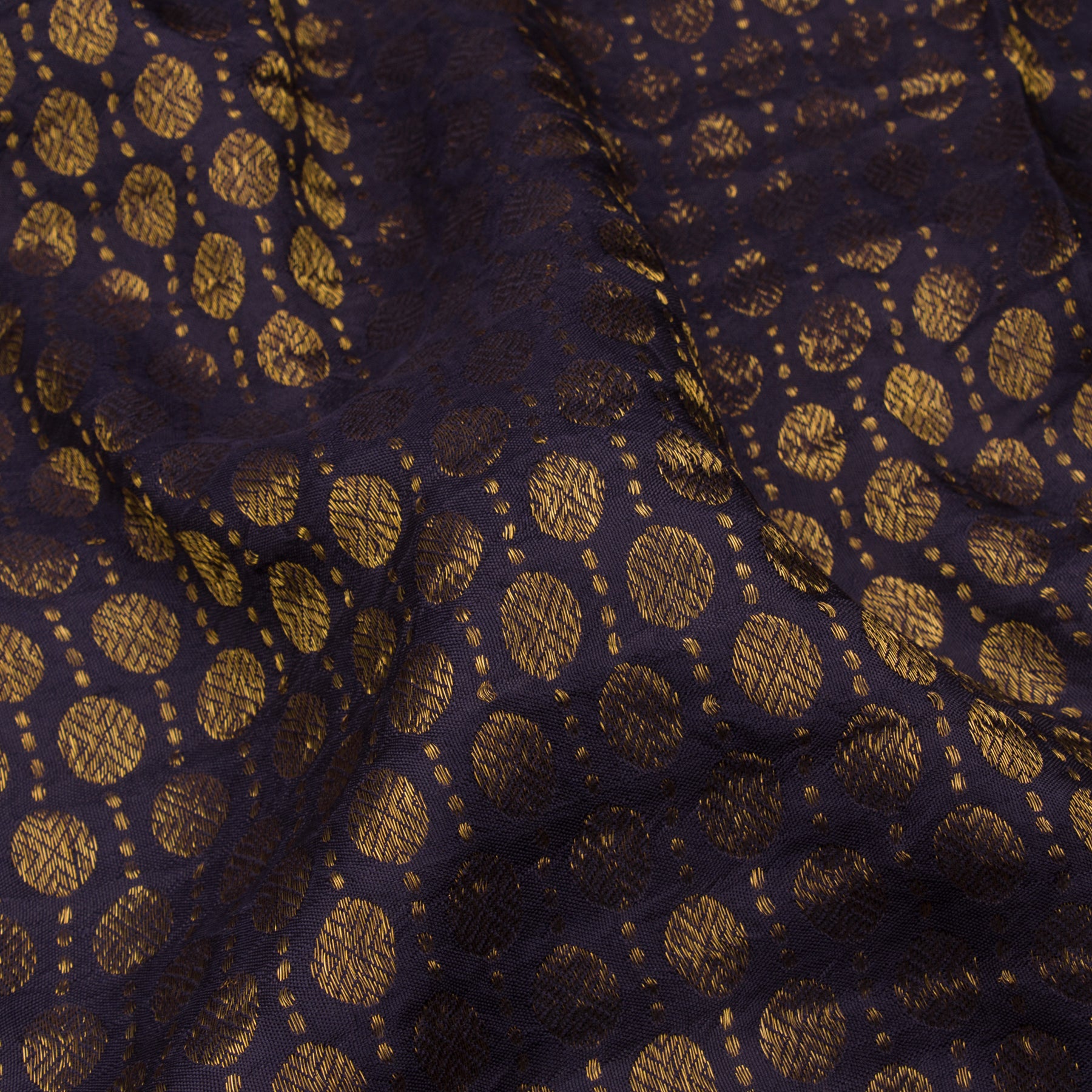 Kanakavalli Kanjivaram Silk Sari 21-110-HS001-07007 - Fabric View