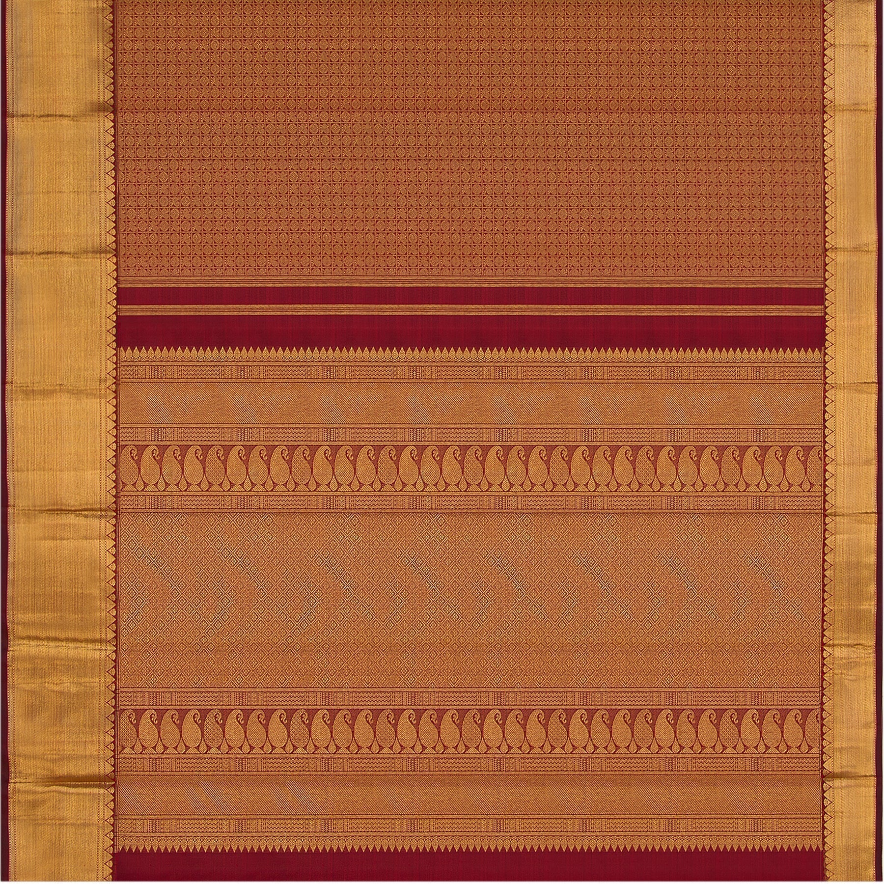 Kanakavalli Kanjivaram Silk Sari 21-110-HS001-08410 - Full View