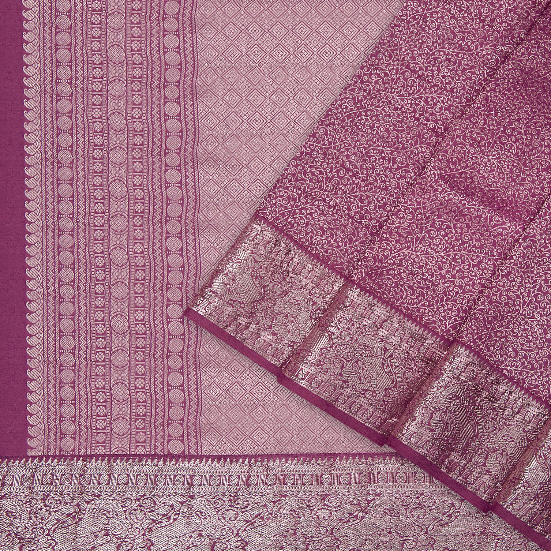 Kanakavalli Kanjivaram Silk Sari 21-586-HS001-07113 - Cover View