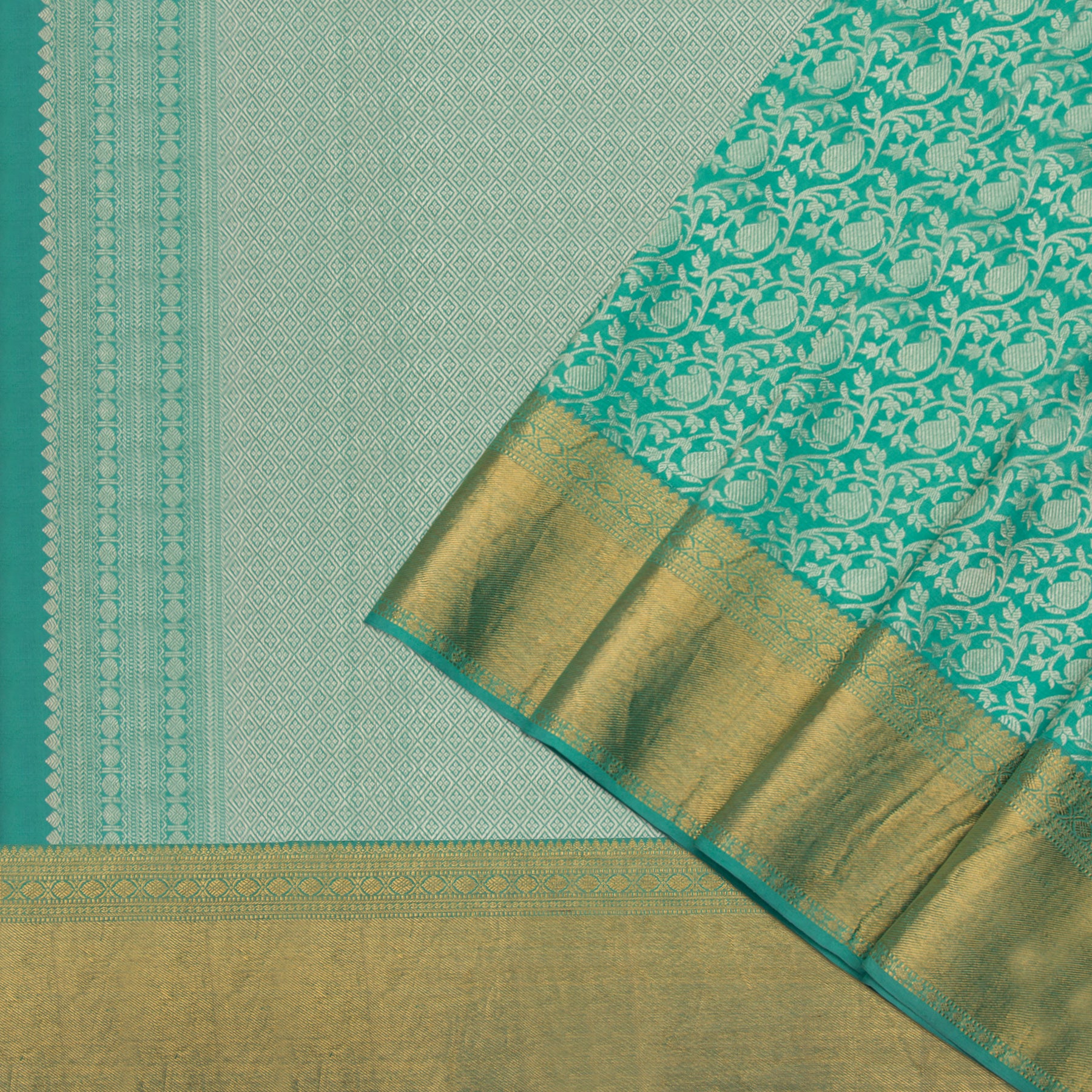 Kanakavalli Kanjivaram Silk Sari 21-586-HS001-07166 - Cover View