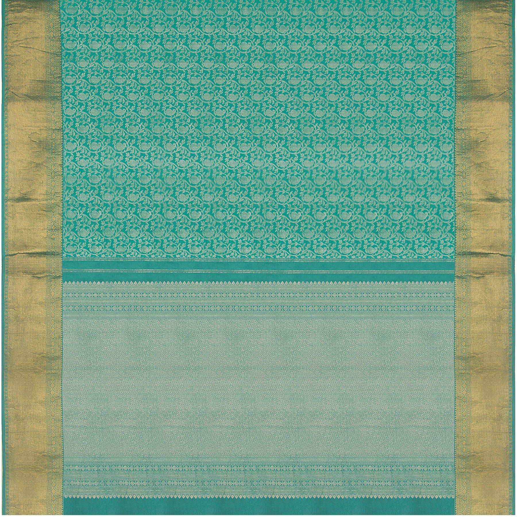 Kanakavalli Kanjivaram Silk Sari 21-586-HS001-07166 - Full View
