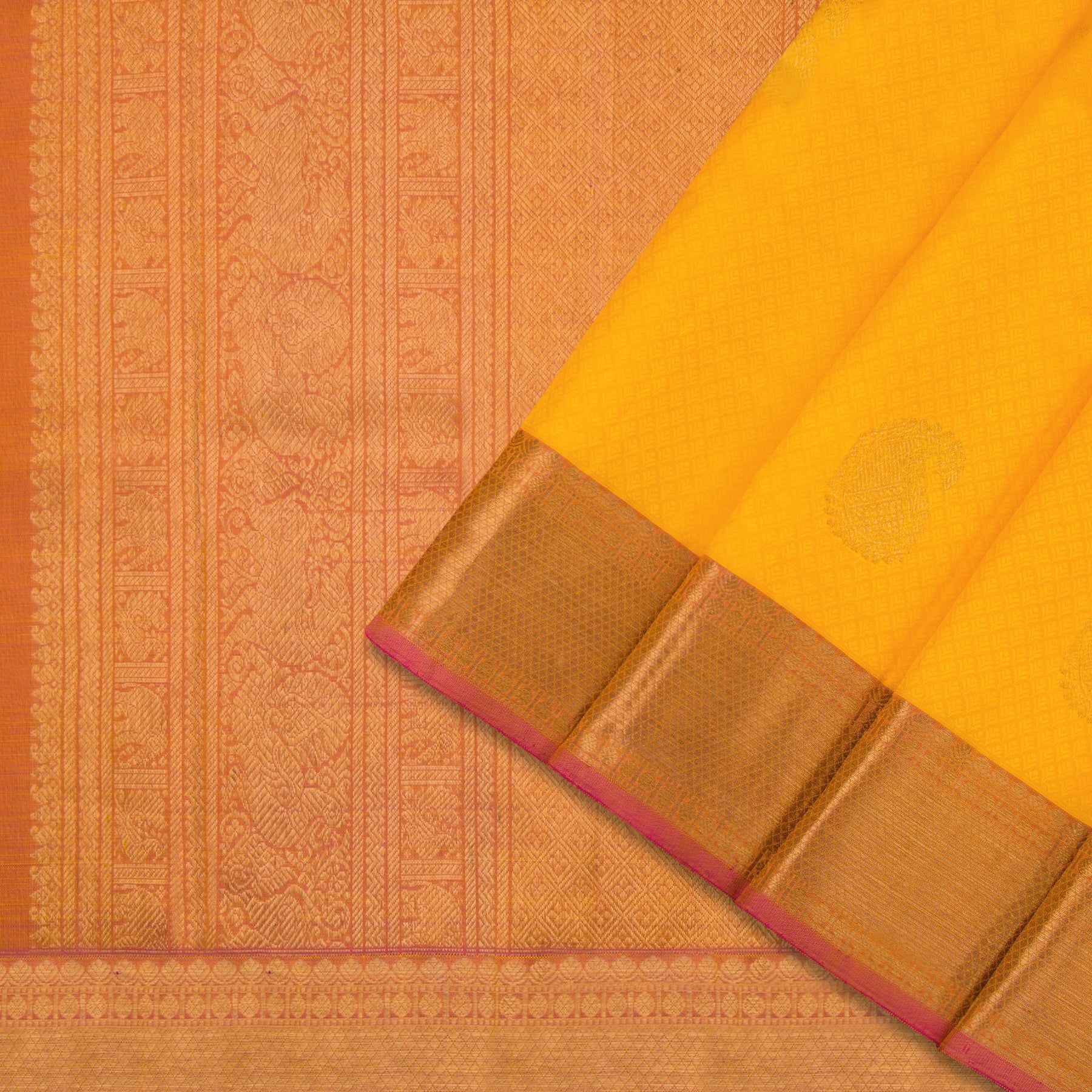 Kanakavalli Kanjivaram Silk Sari 21-599-HS001-02948 - Cover View
