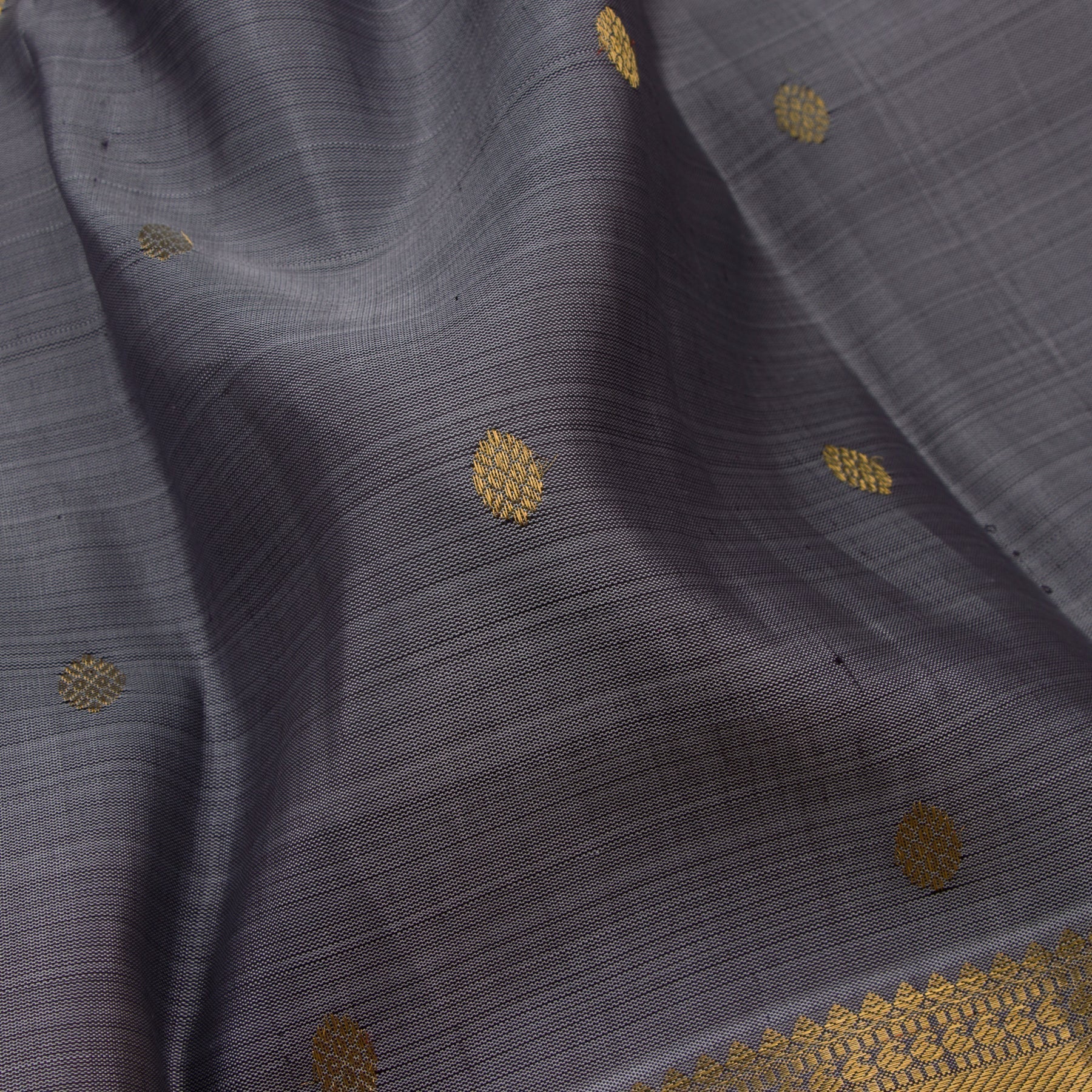 Kanakavalli Kanjivaram Silk Sari 21-599-HS001-04980 - Fabric View
