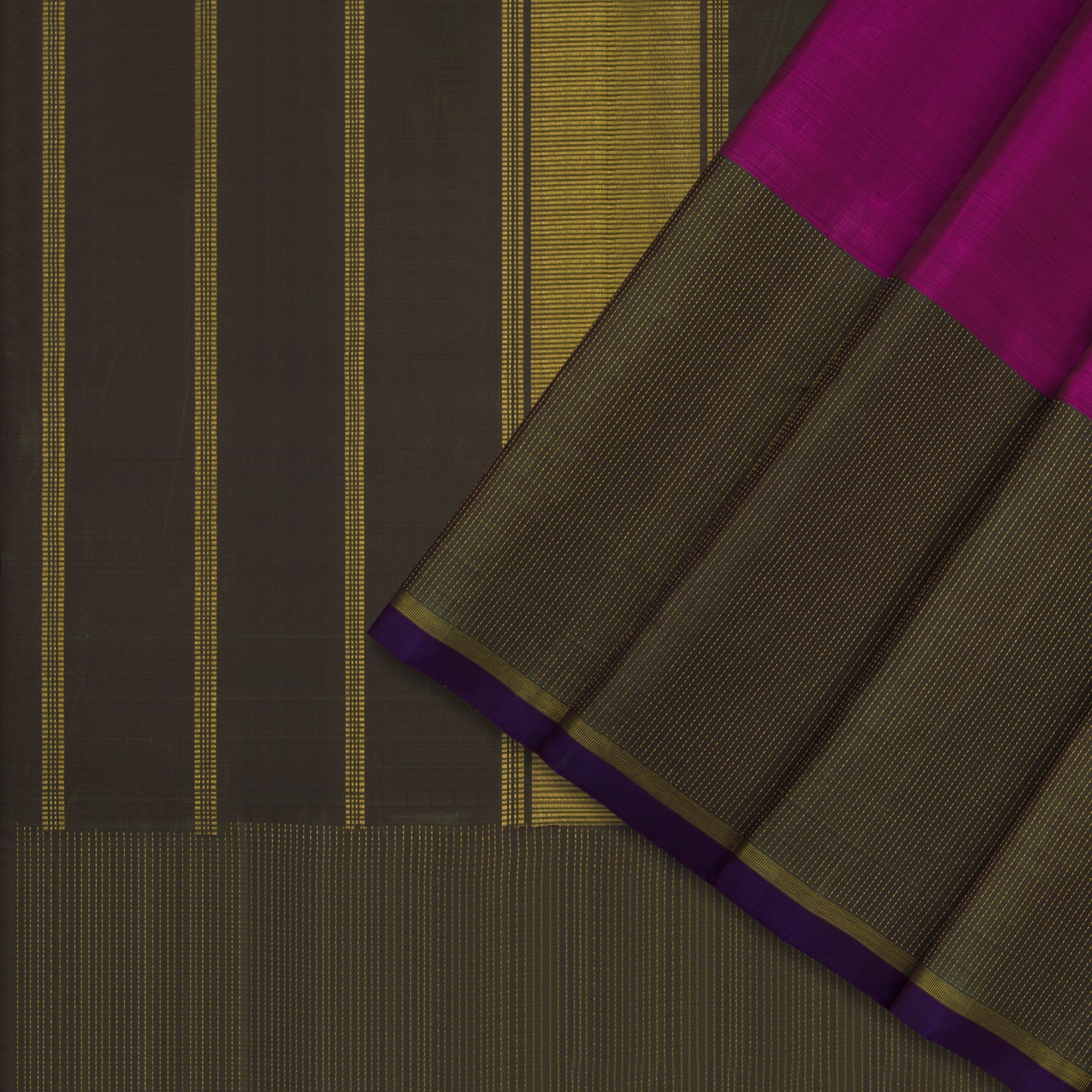 Kanakavalli Kanjivaram Silk Sari 21-601-HS001-09369 - Cover View