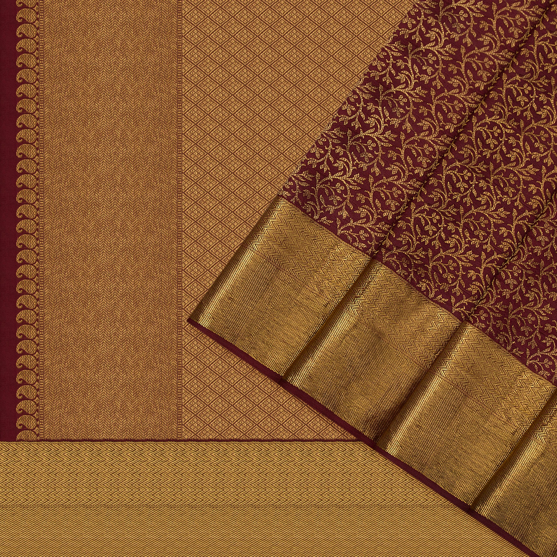 Kanakavalli Kanjivaram Silk Sari 21-608-HS001-06111 - Cover View