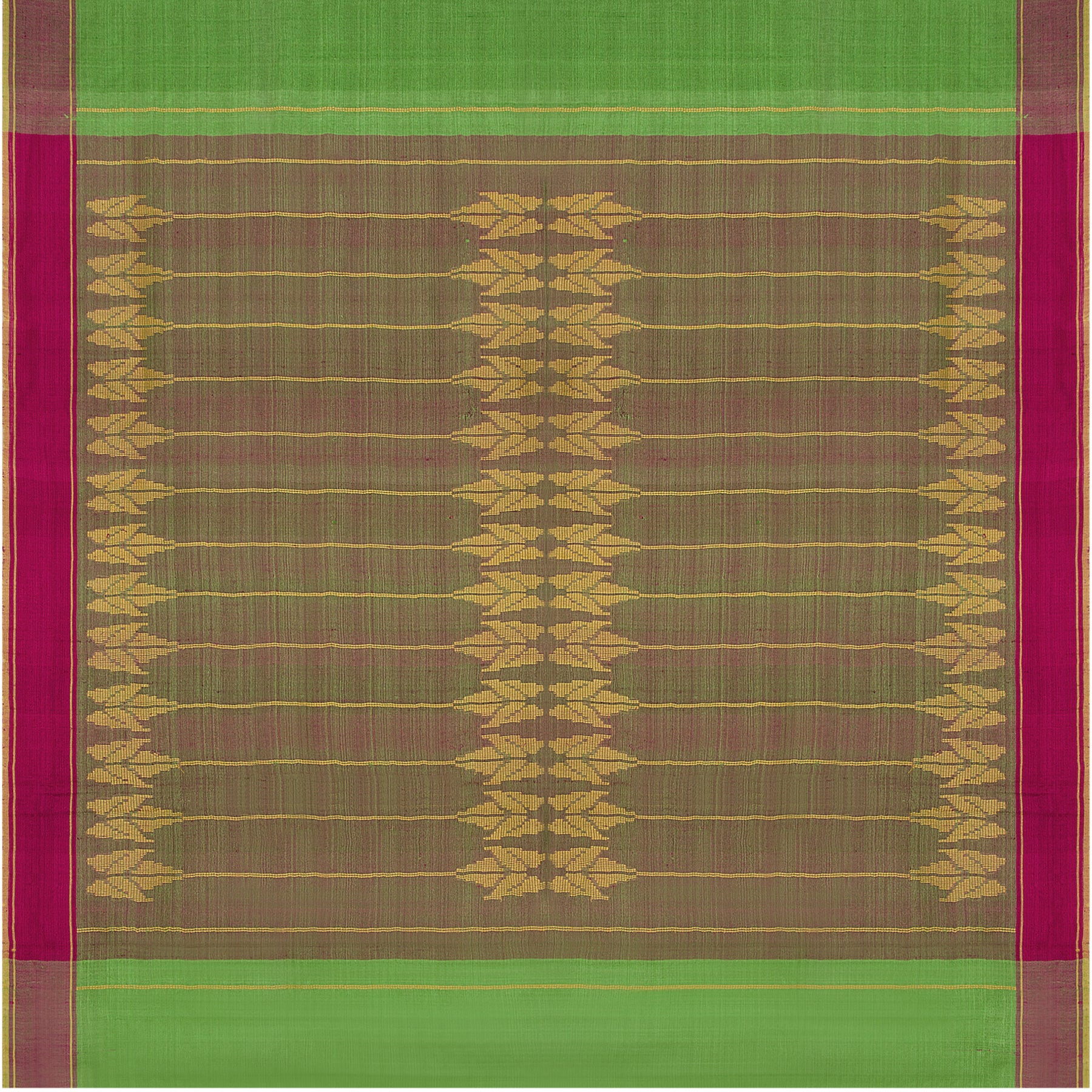 Pradeep Pillai Tussore Sari 22-008-HS002-00076 - Full View
