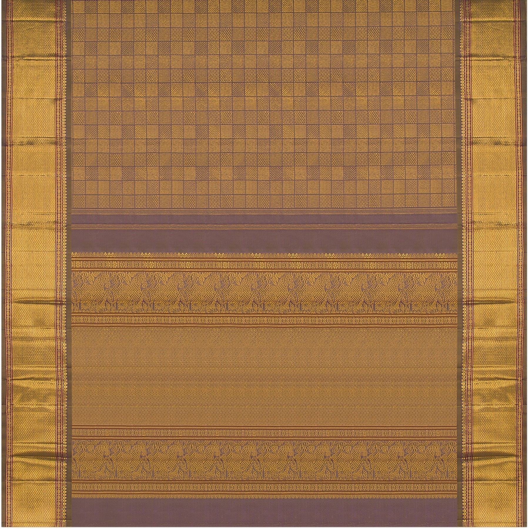 Kanakavalli Kanjivaram Silk Sari 22-040-HS001-00016 - Full View