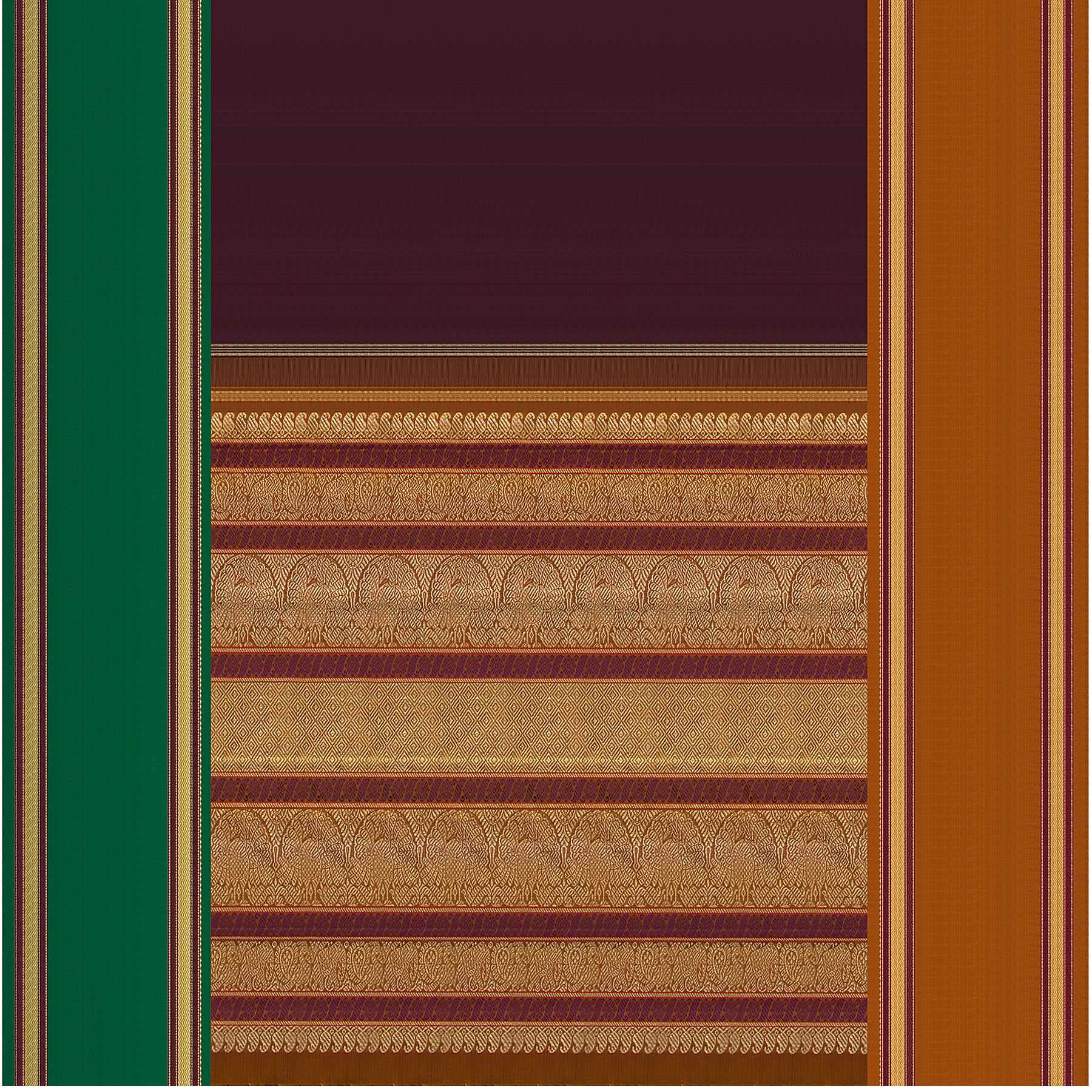 Kanakavalli Kanjivaram Silk Sari 22-040-HS001-00473 - Full View