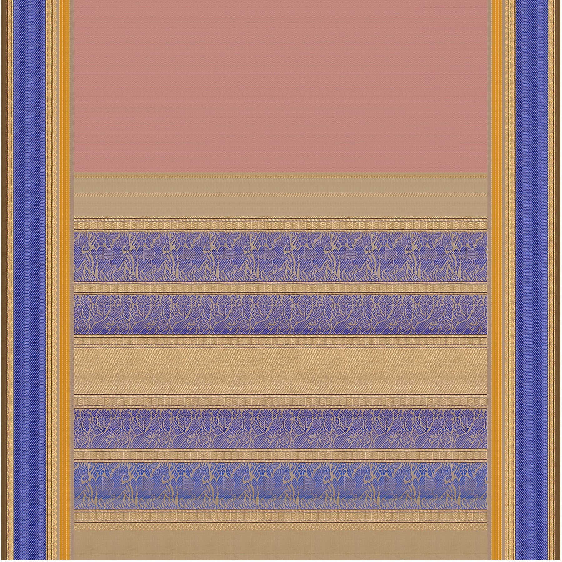 Kanakavalli Kanjivaram Silk Sari 22-040-HS001-01577 - Full View