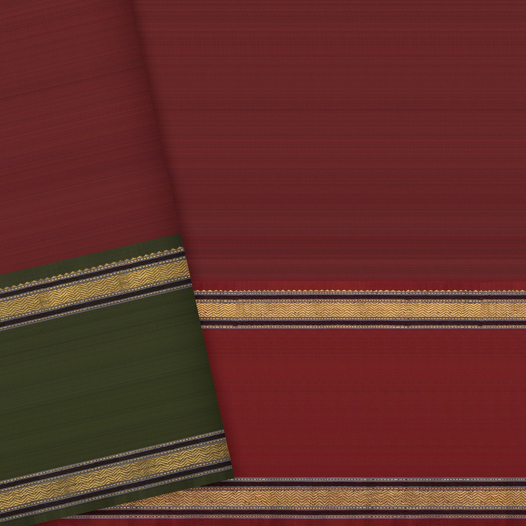 Kanakavalli X Kasuti Kanjivaram Silk Sari 22-040-HS001-01866 - Blouse View