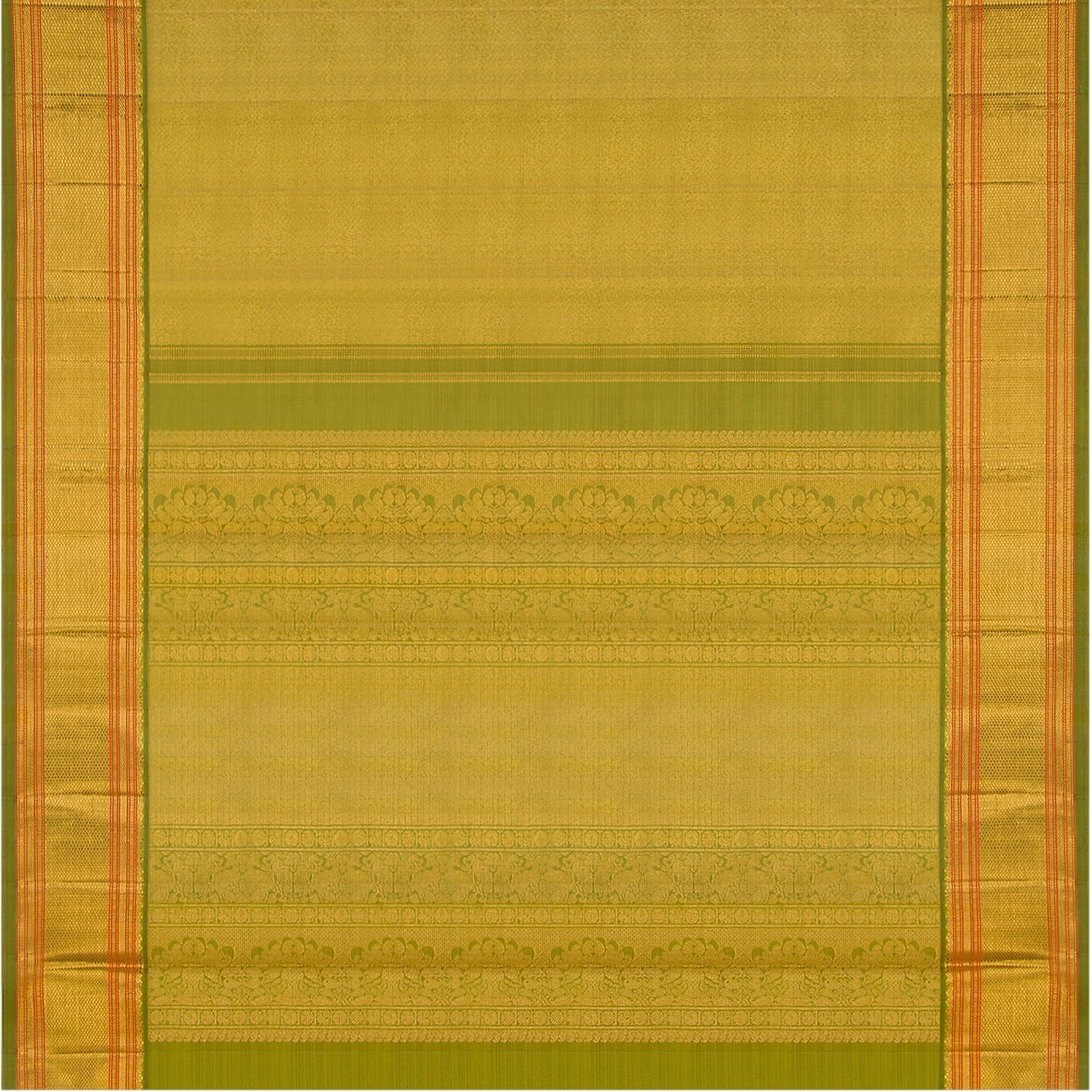 Kanakavalli Kanjivaram Silk Sari 22-040-HS001-02352 - Full View