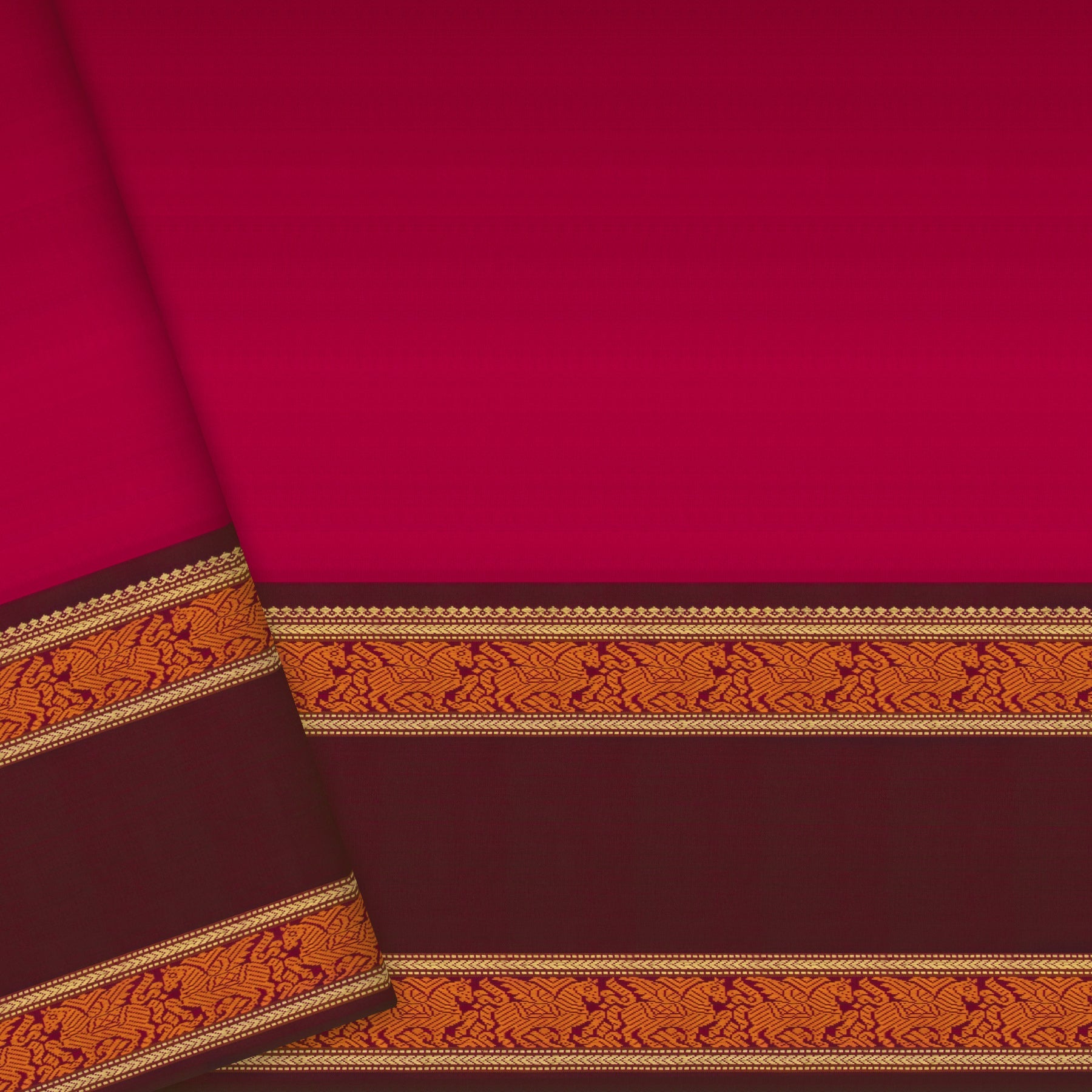 Kanakavalli Kanjivaram Silk Sari 22-040-HS001-02357 - Blouse View