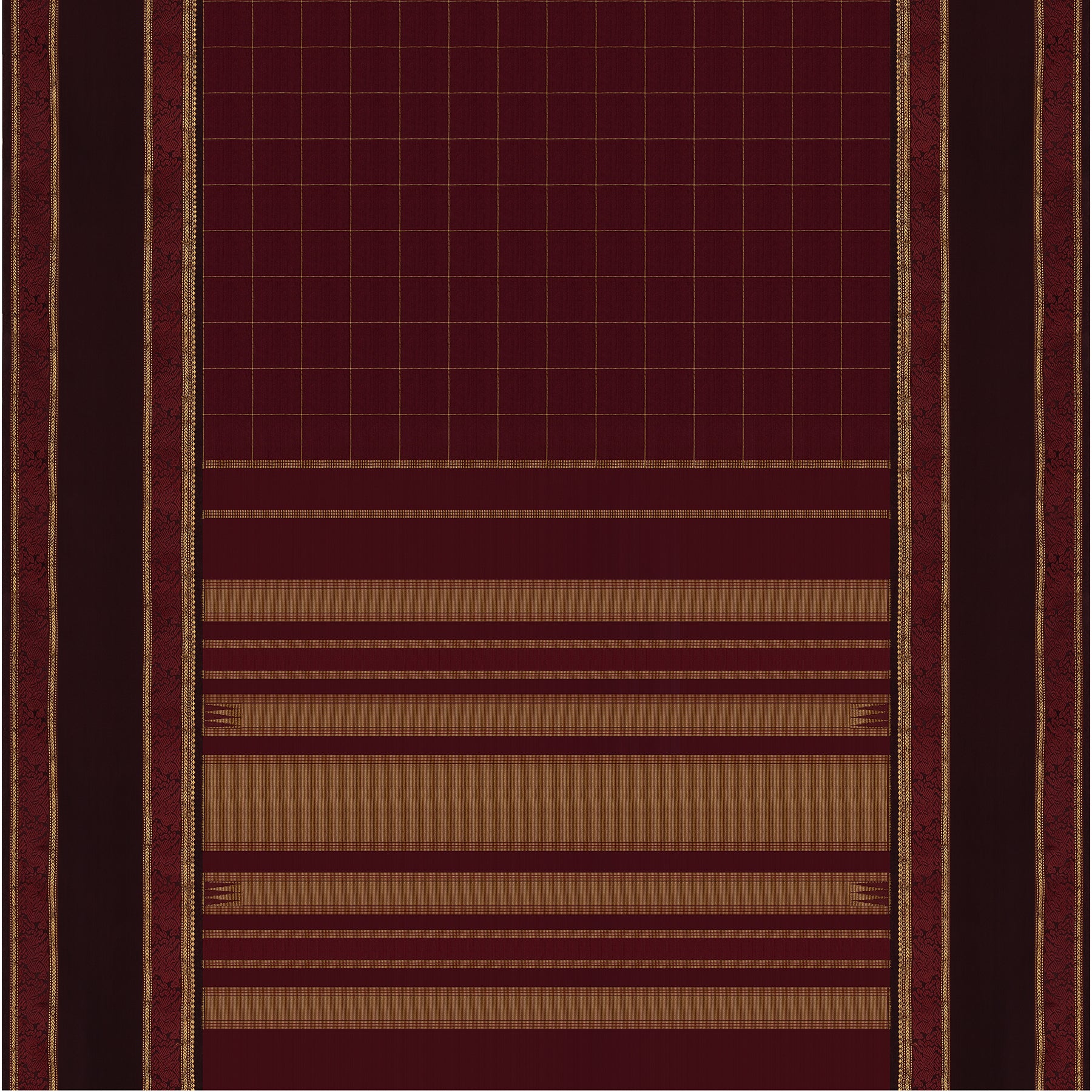 Kanakavalli Kanjivaram Silk Sari 22-040-HS001-03481 - Full View