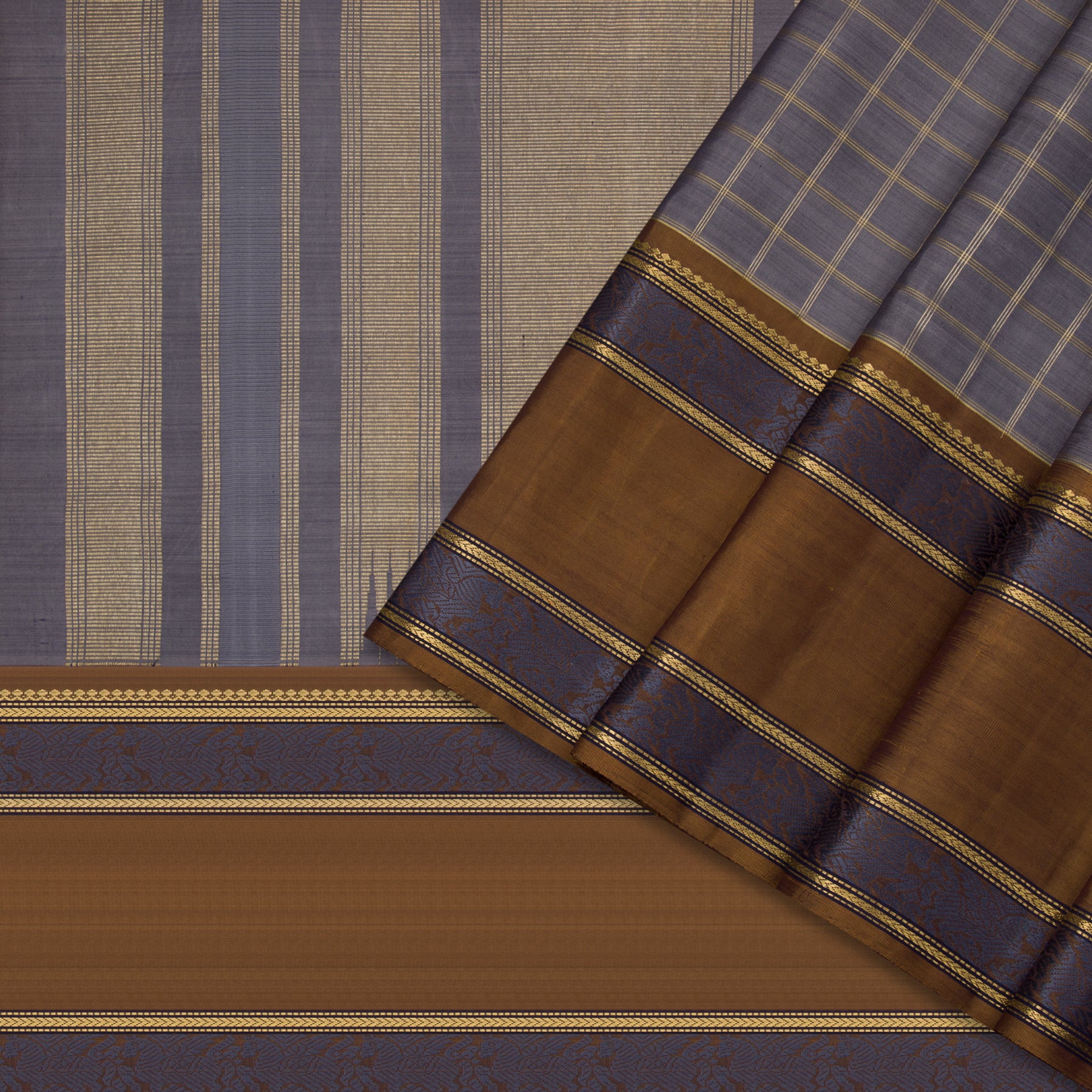 Kanakavalli Kanjivaram Silk Sari 22-040-HS001-05394 - Cover View