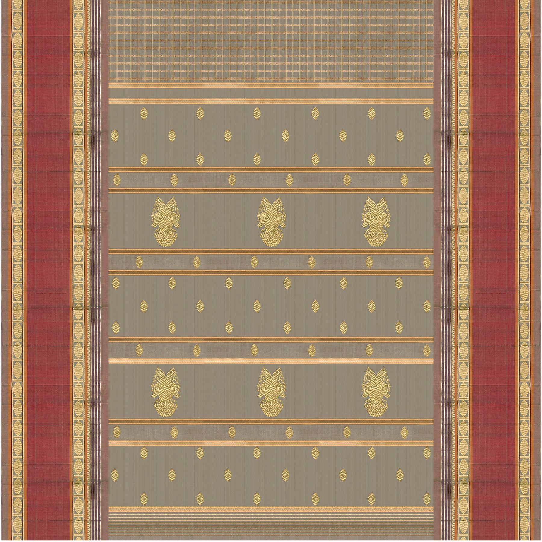 Kanakavalli Kanjivaram Silk Sari 22-040-HS001-07998 - Full View