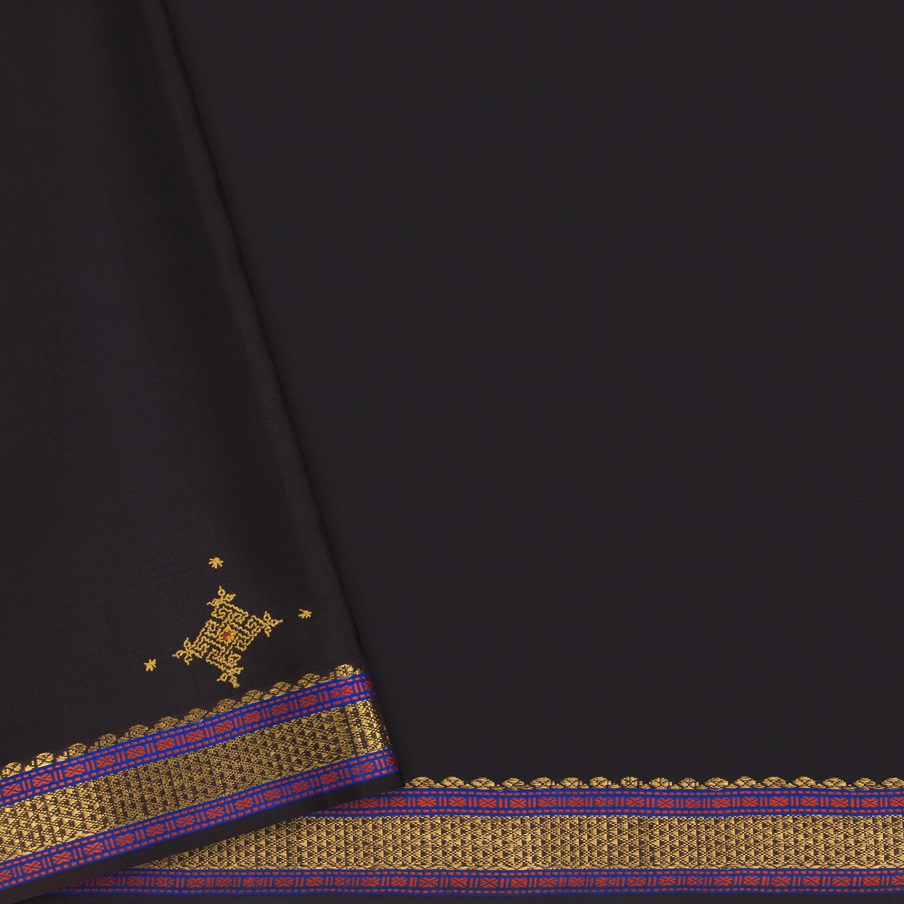 Kanakavalli Kanjivaram Silk Sari 22-040-HS001-08457 - Blouse View