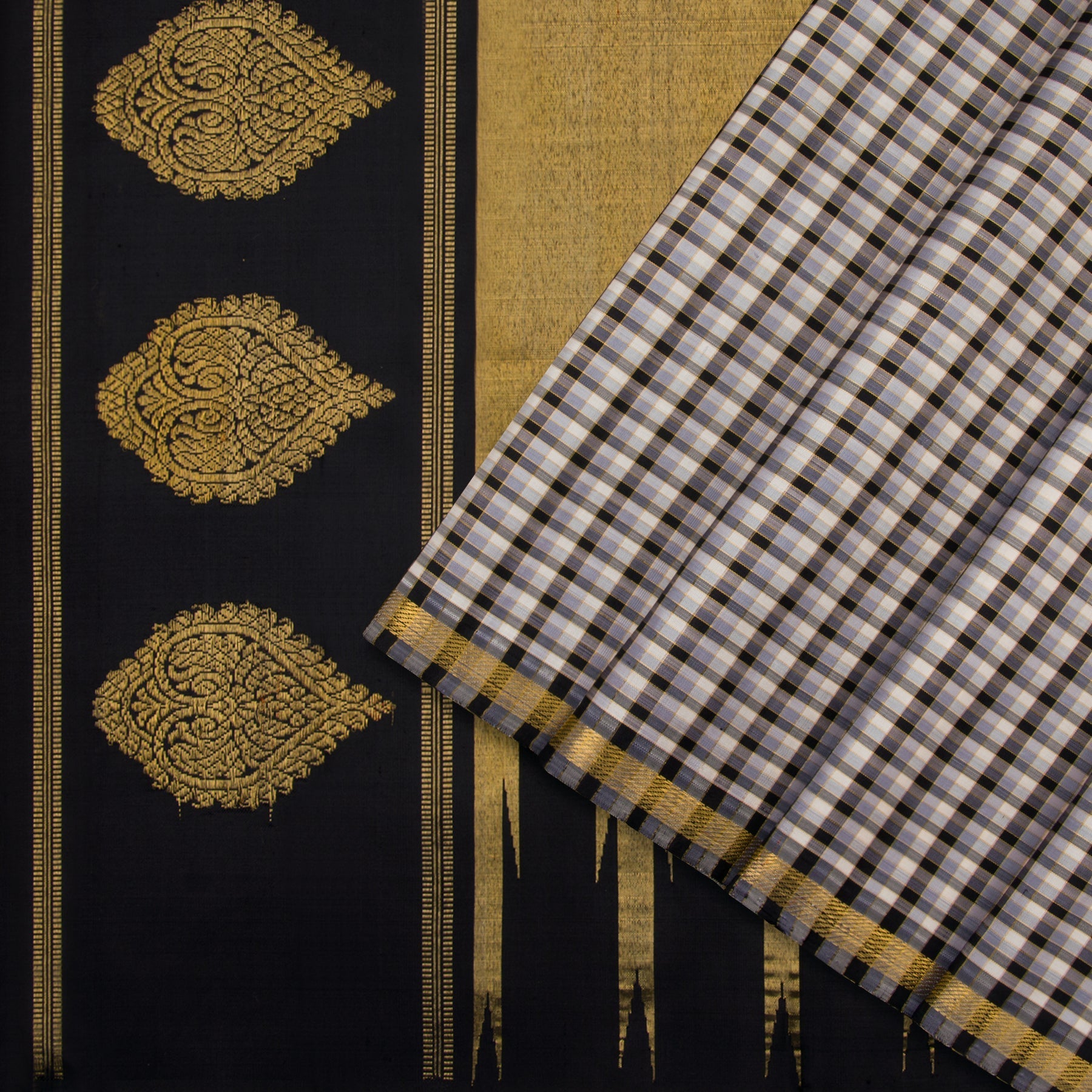 Kanakavalli Kanjivaram Silk Sari 22-040-HS001-10059 - Cover View