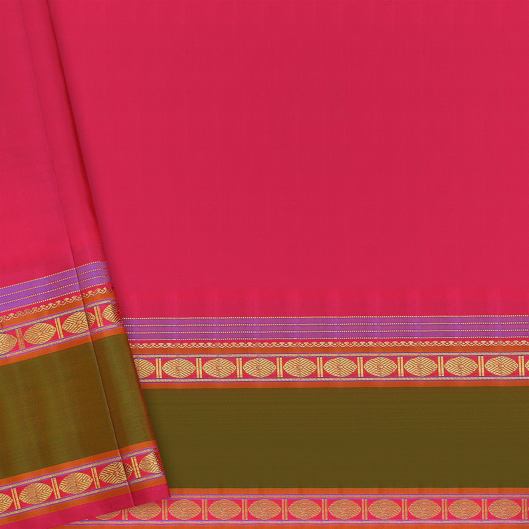 Kanakavalli Kanjivaram Silk Sari 22-040-HS001-10404 - Blouse View