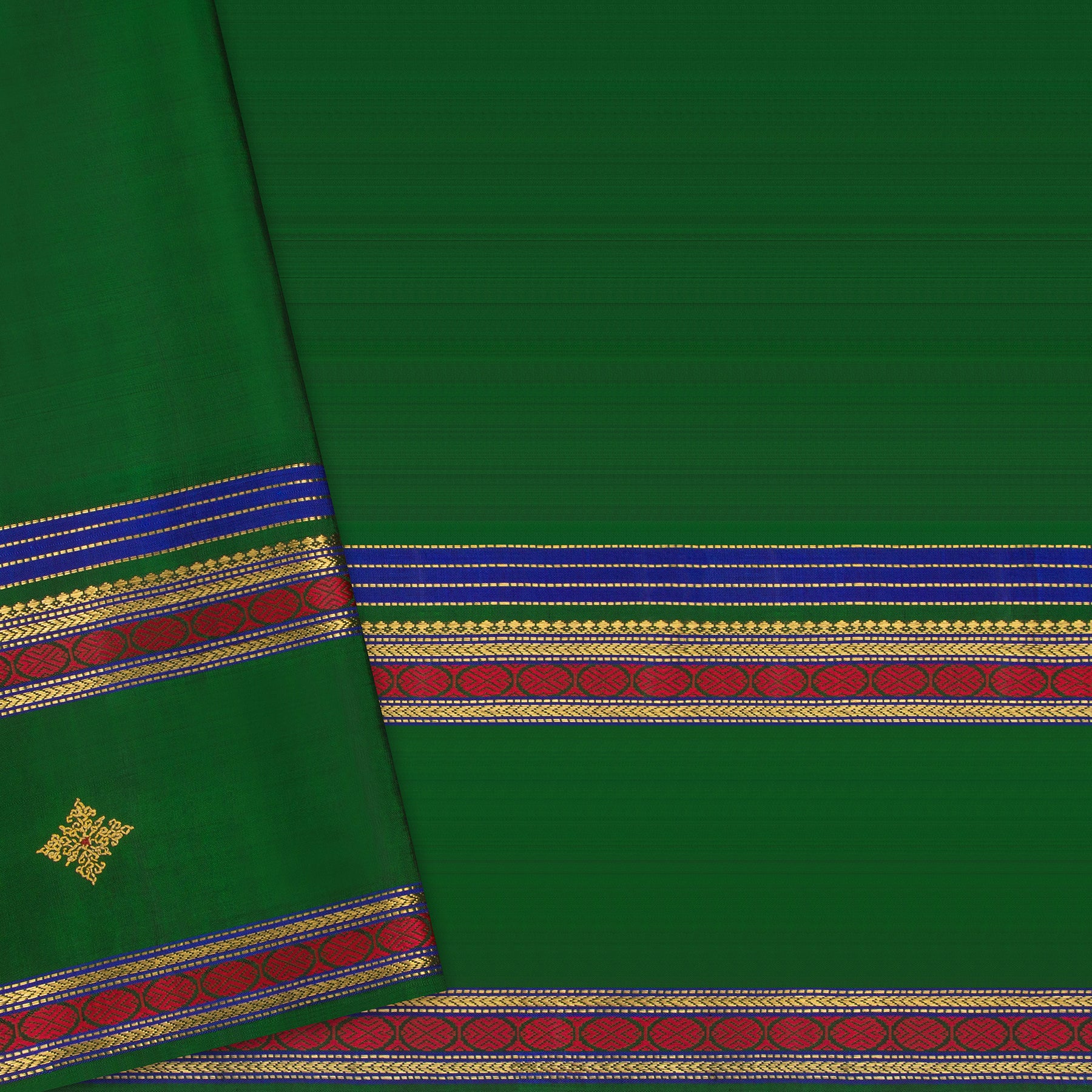 Kanakavalli Kanjivaram Silk Sari 22-040-HS001-10788 - Blouse View