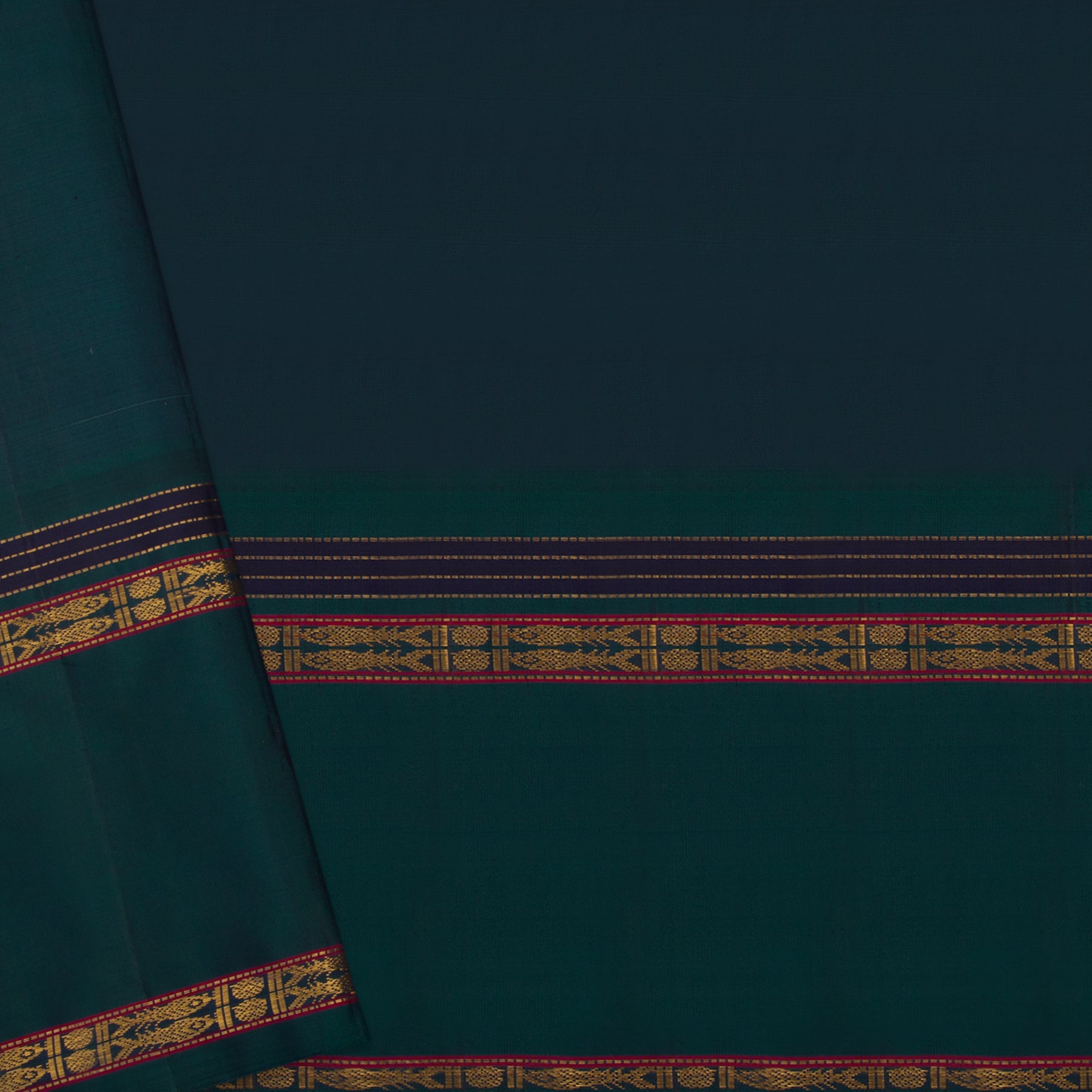 Kanakavalli Kanjivaram Silk Sari 22-040-HS001-12912 - Blouse View